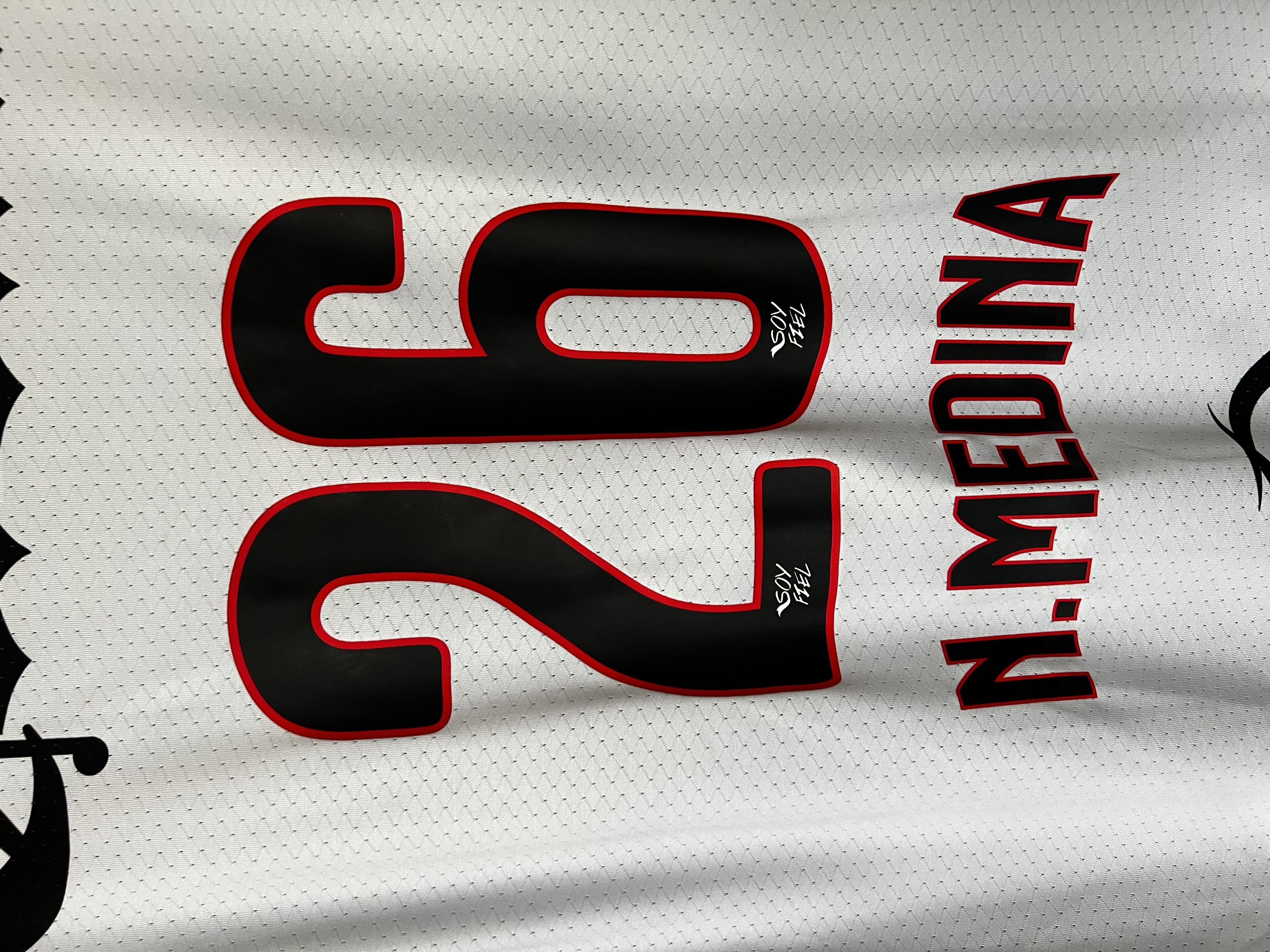 Jersey Atlas “N. Medina” (L) Versión Juego NUEVA