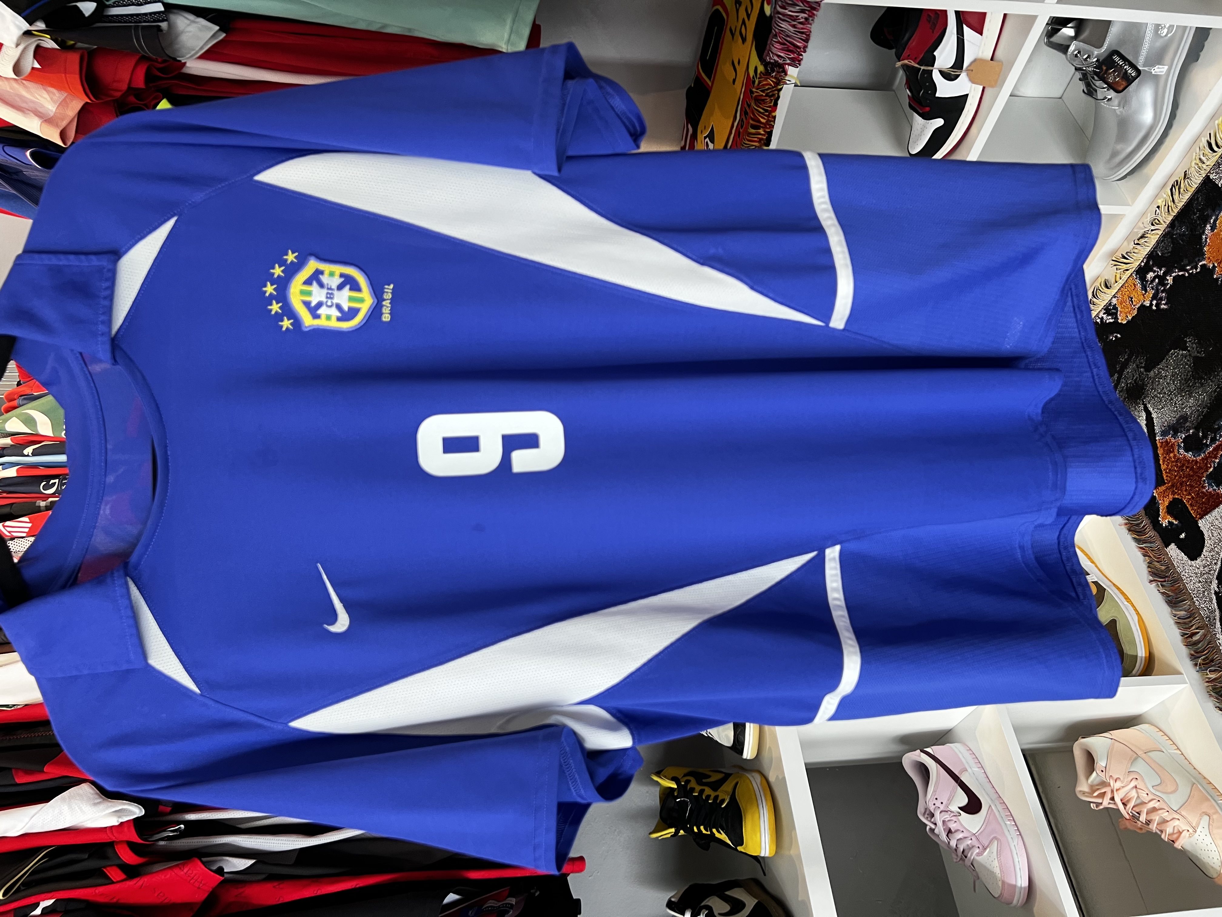 Jersey Brasil “Ronaldo” (L) 2002