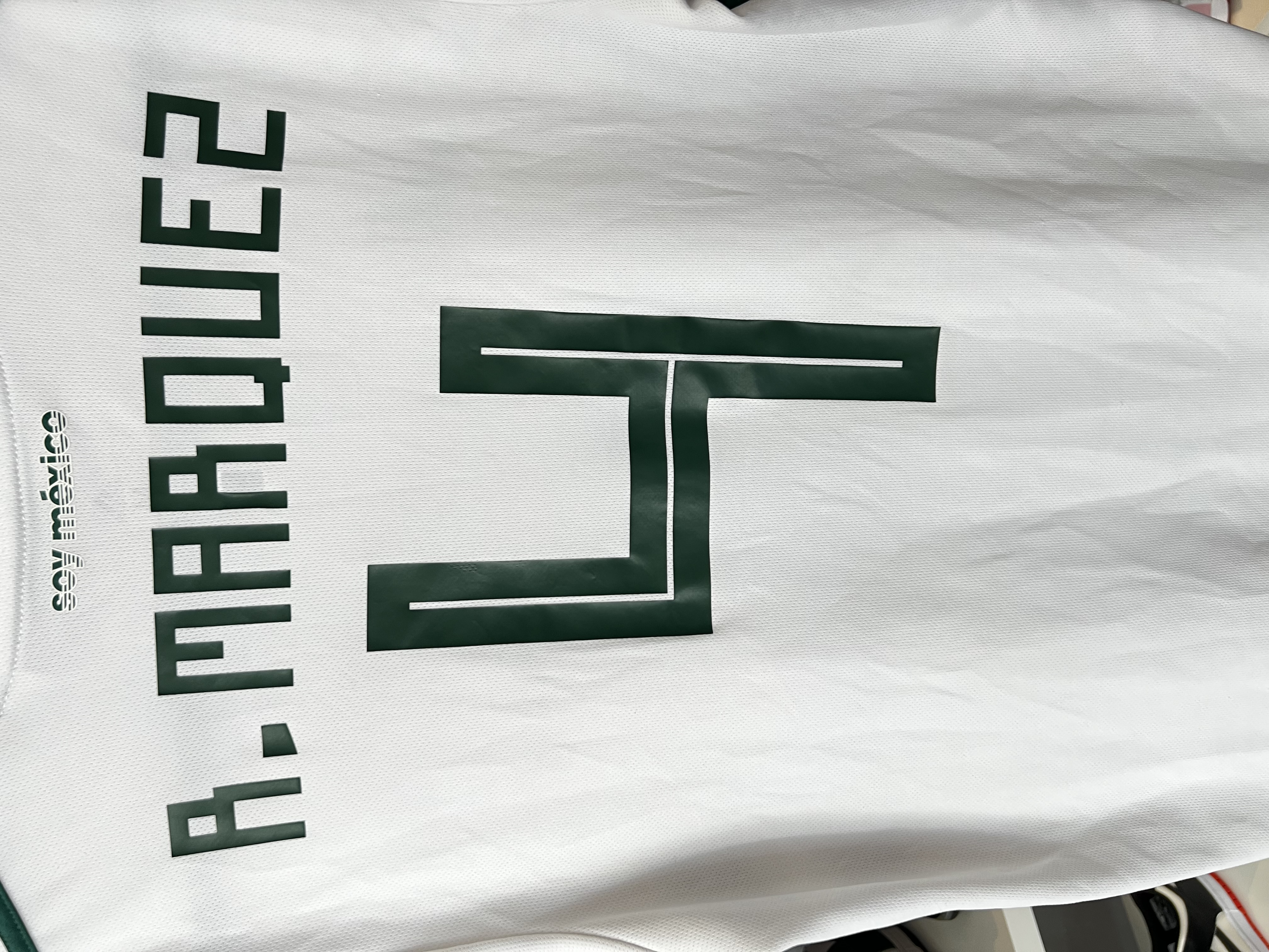 Jersey México “R. Márquez” (M) .