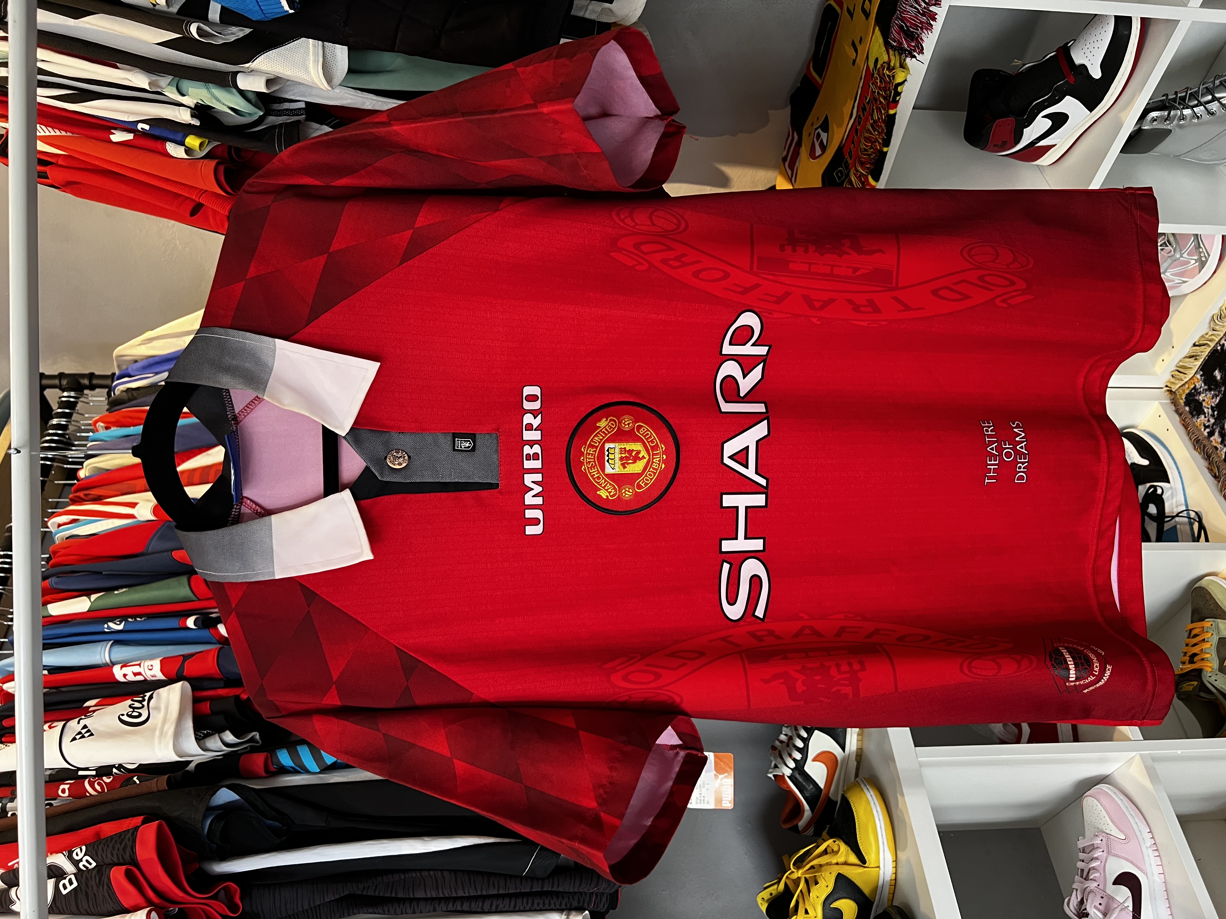 Jersey Manchester United “D. Beckham” (M)