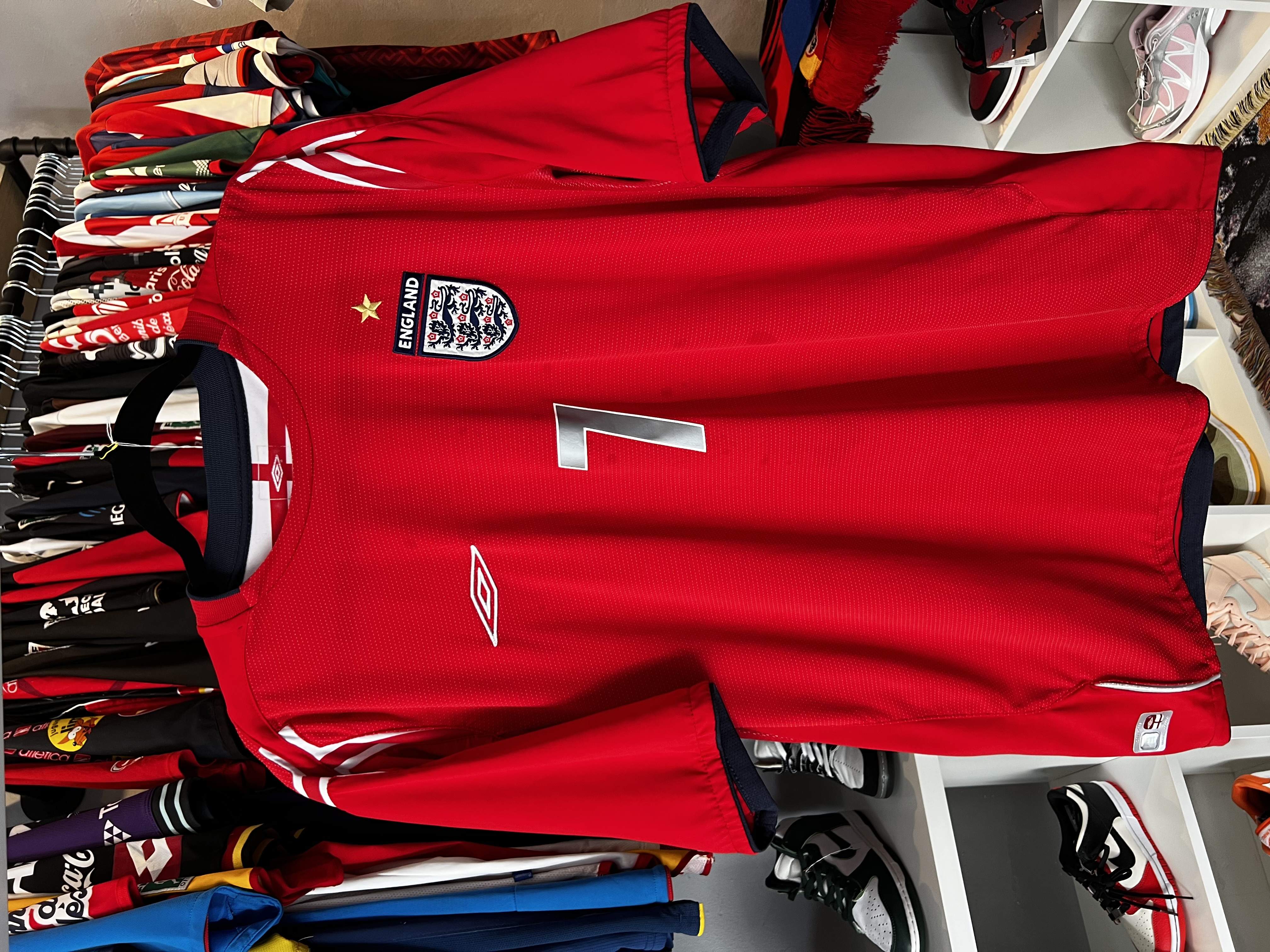 Jersey Inglaterra “D. Beckham” (XL)