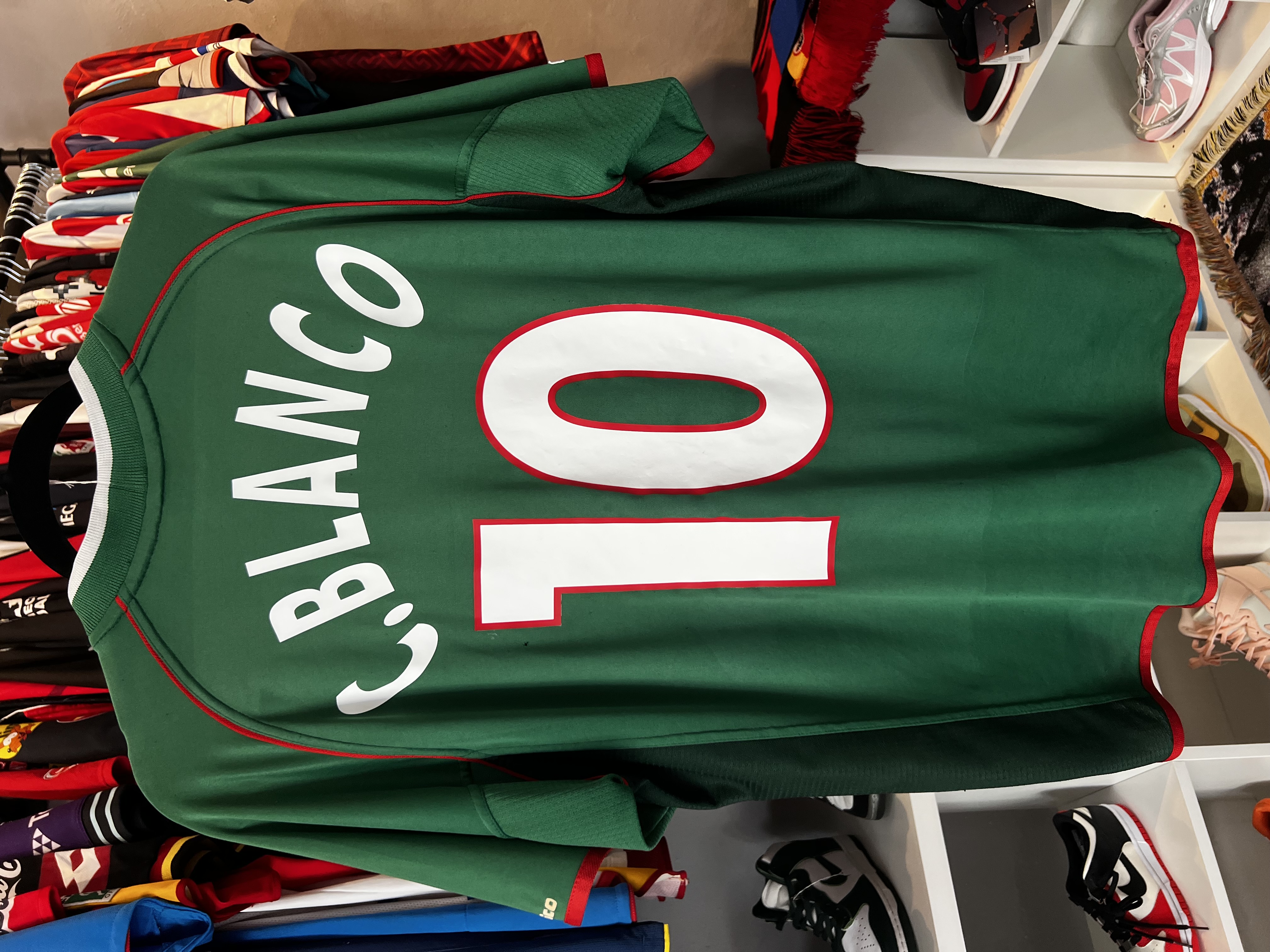 Jersey México “C. Blanco” (XL) Reducida