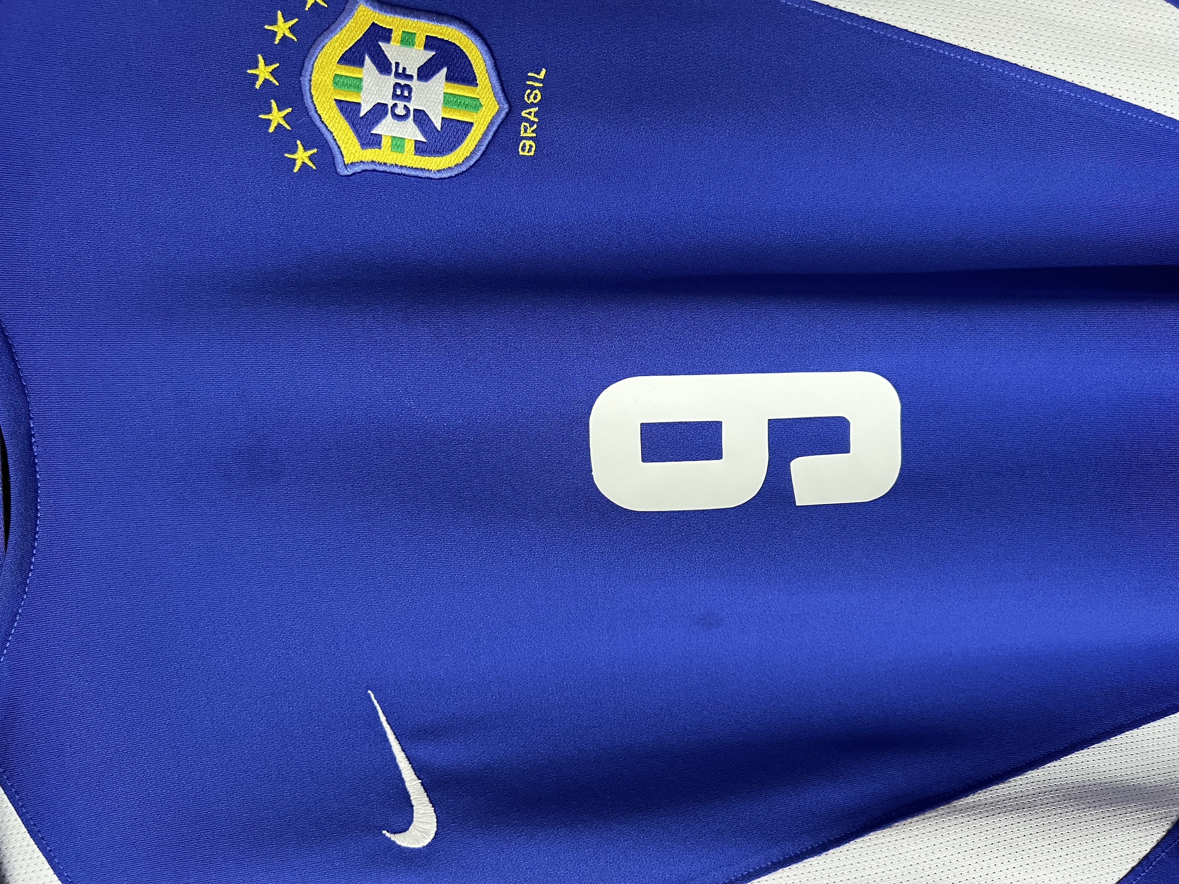 Jersey Brasil “Ronaldo” (L) 2002