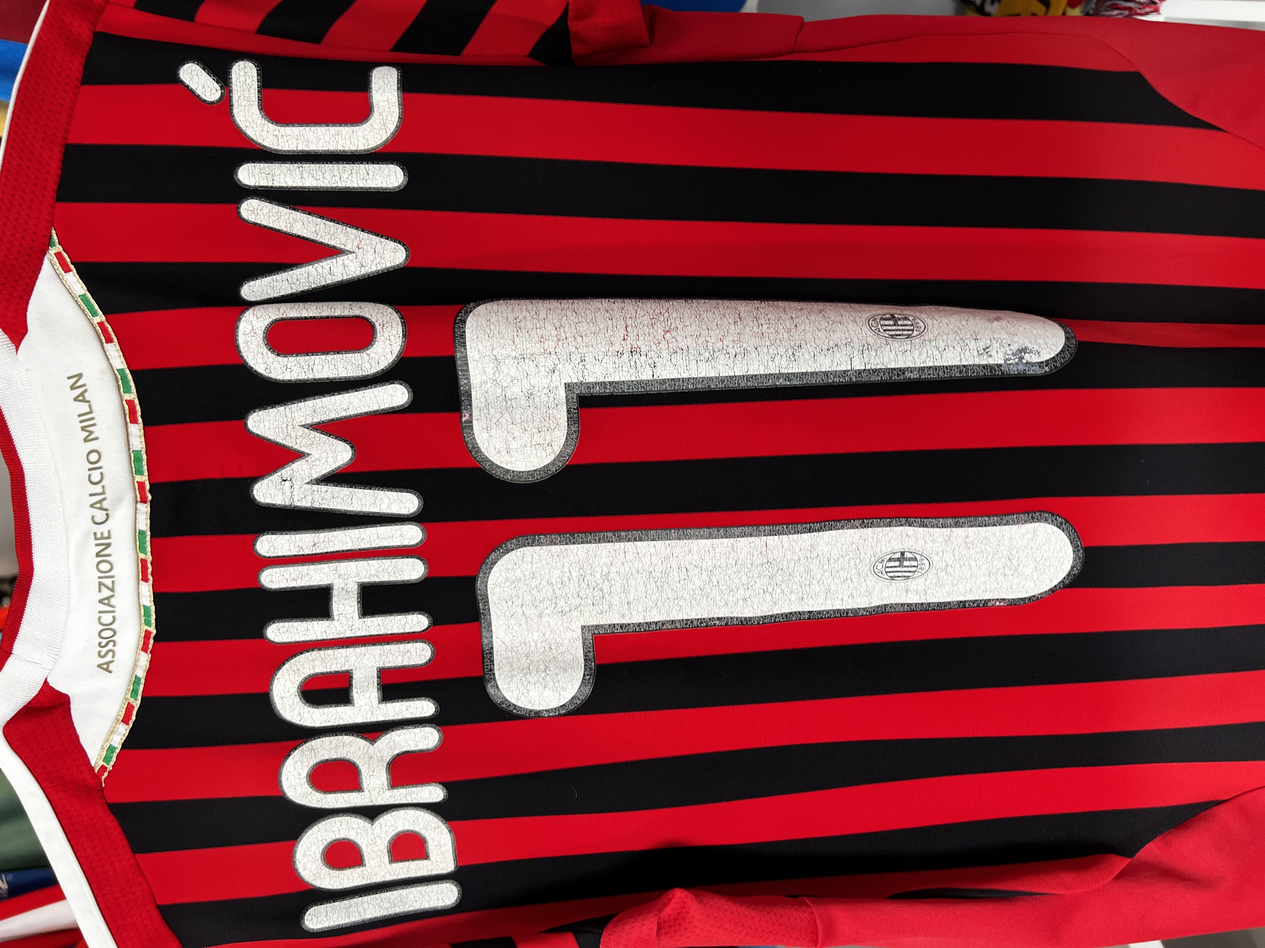 Jersey Ac Milán “Ibrahimovic” (12-14) niño Xd mujer 