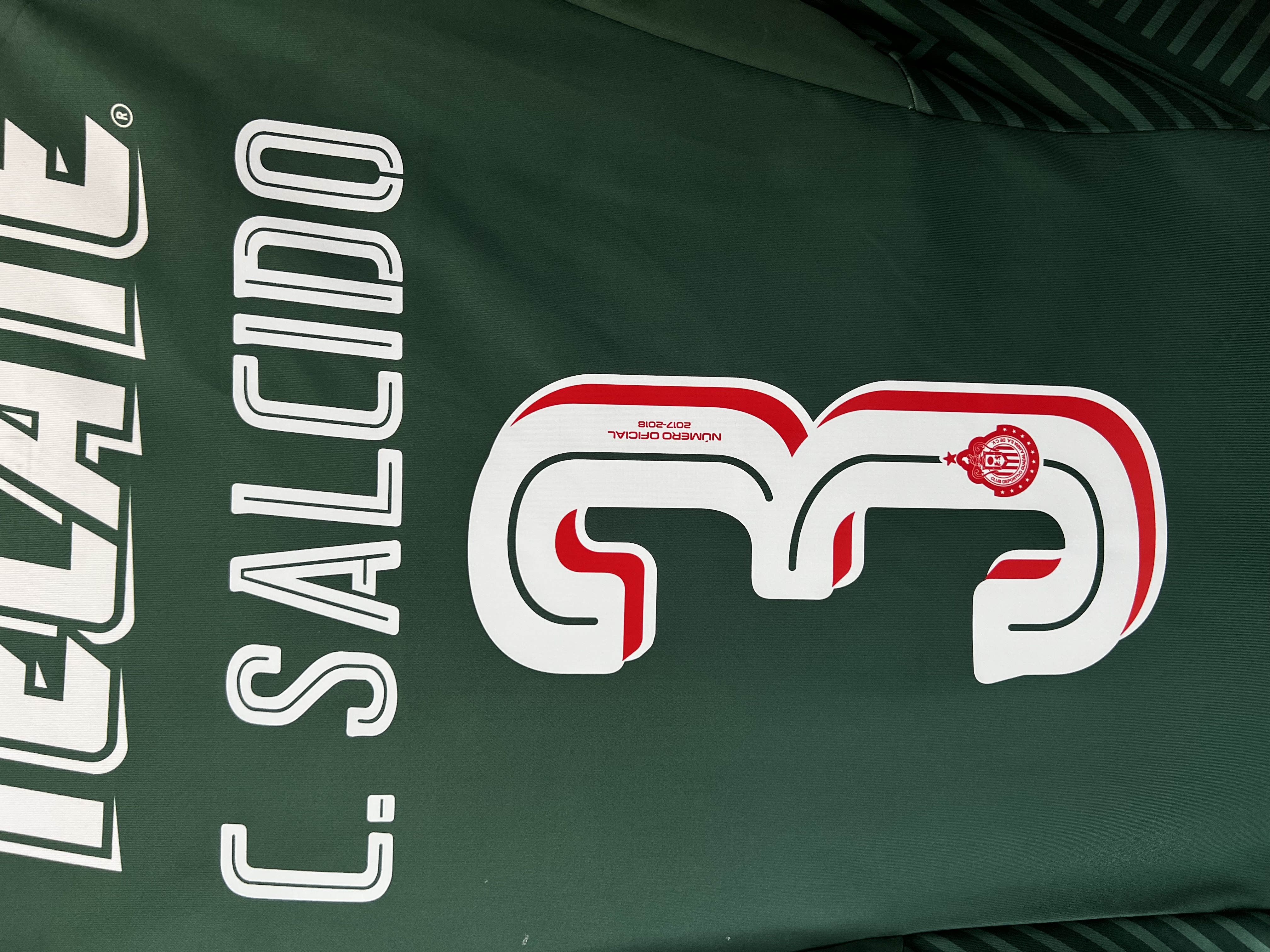Jersey Chivas “C. Salcido” (Ch)