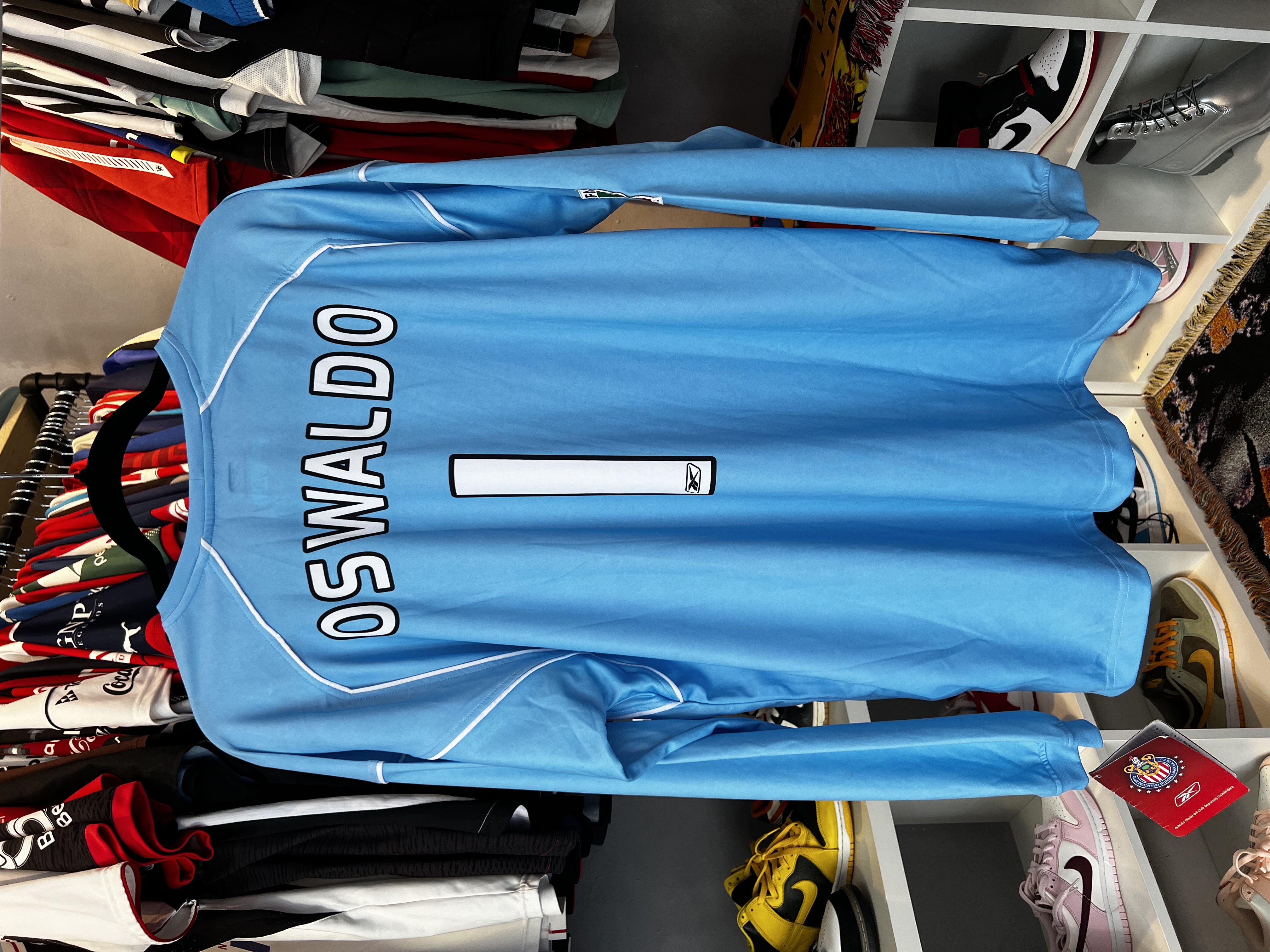 Jersey Chivas “O. Sánchez” (XL) NUEVA