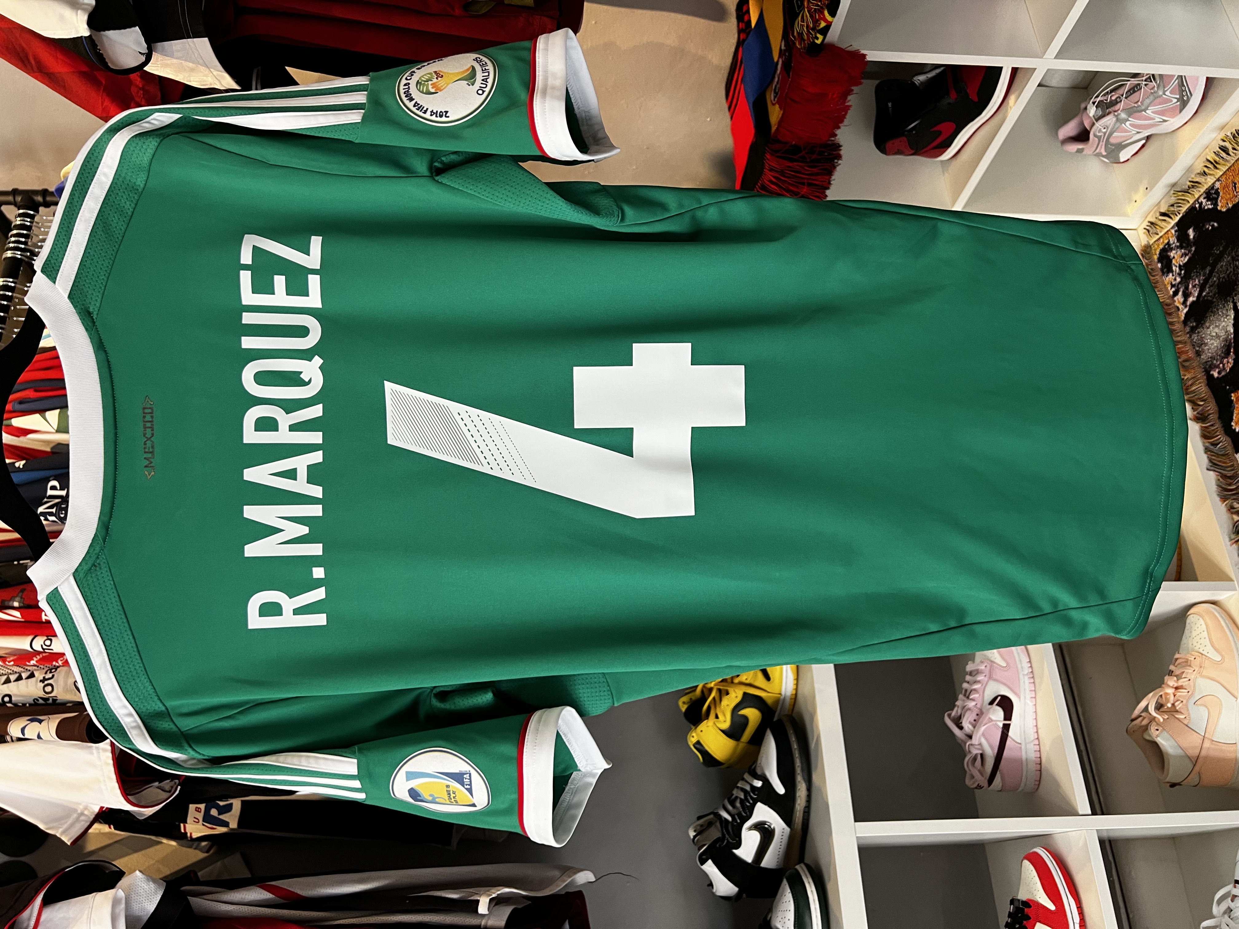 Jersey México “R. Márquez” (M) 2014 calificatorias