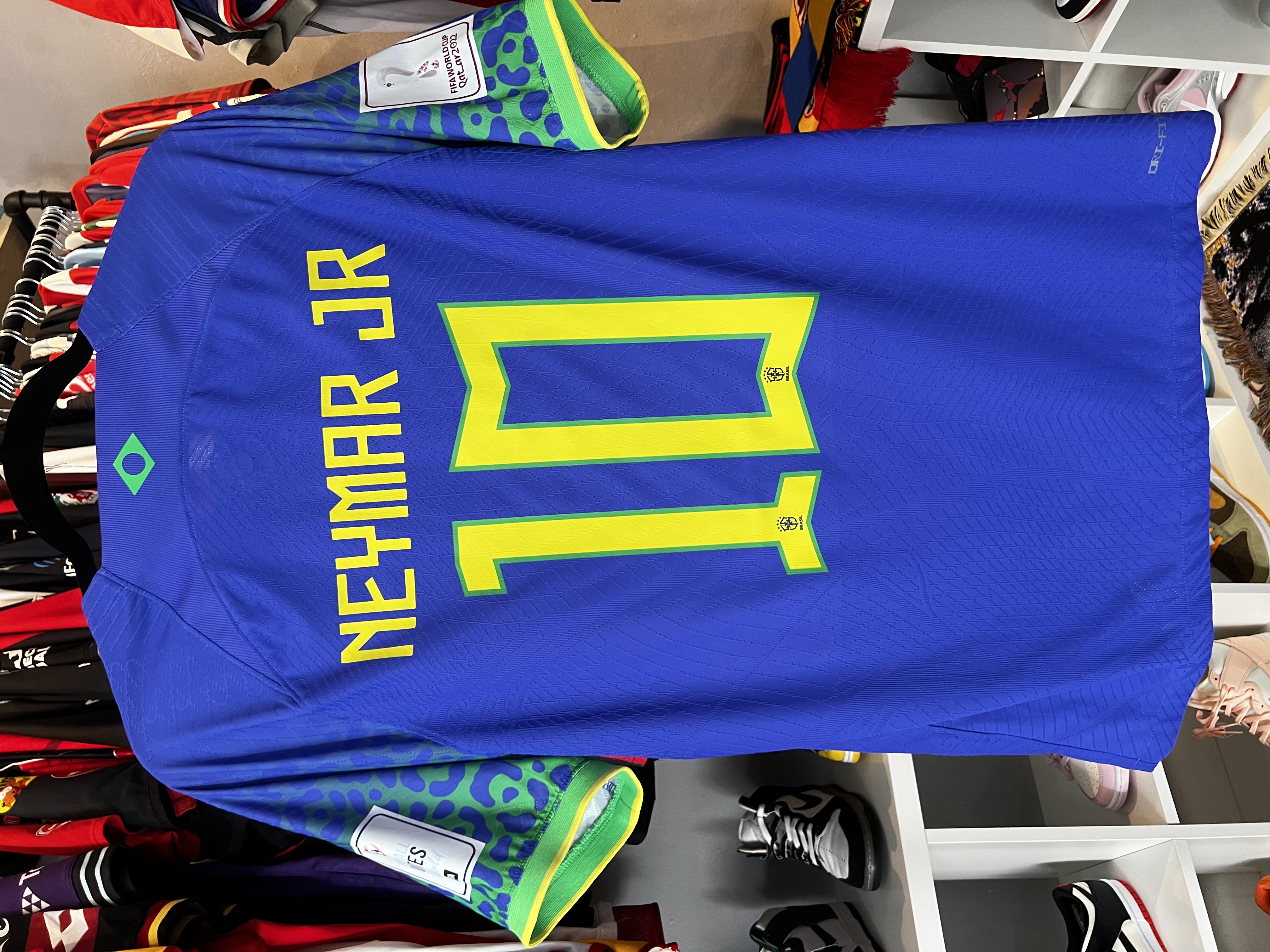 Jersey Brasil “Neymar” (L) Versión Juego