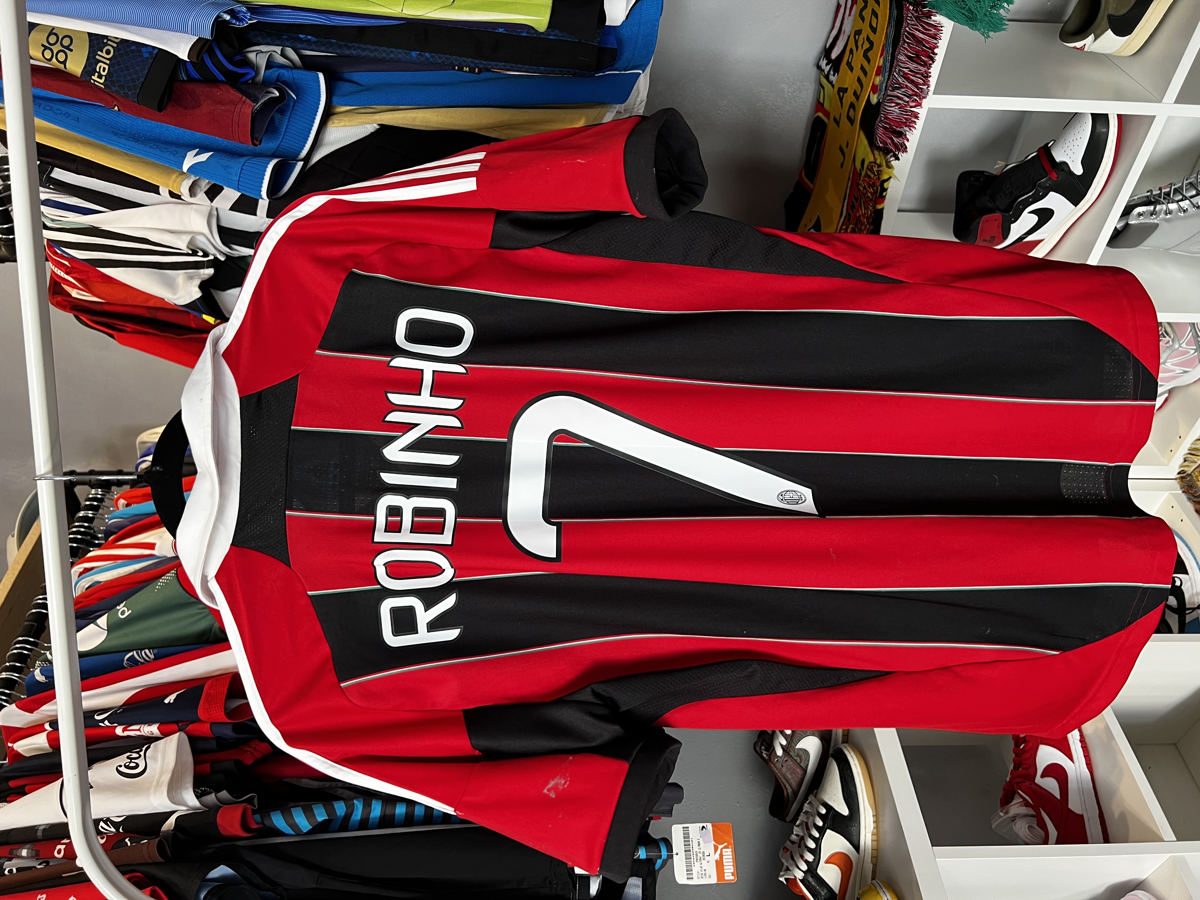 Jersey AC Milan “Robinho” (L)