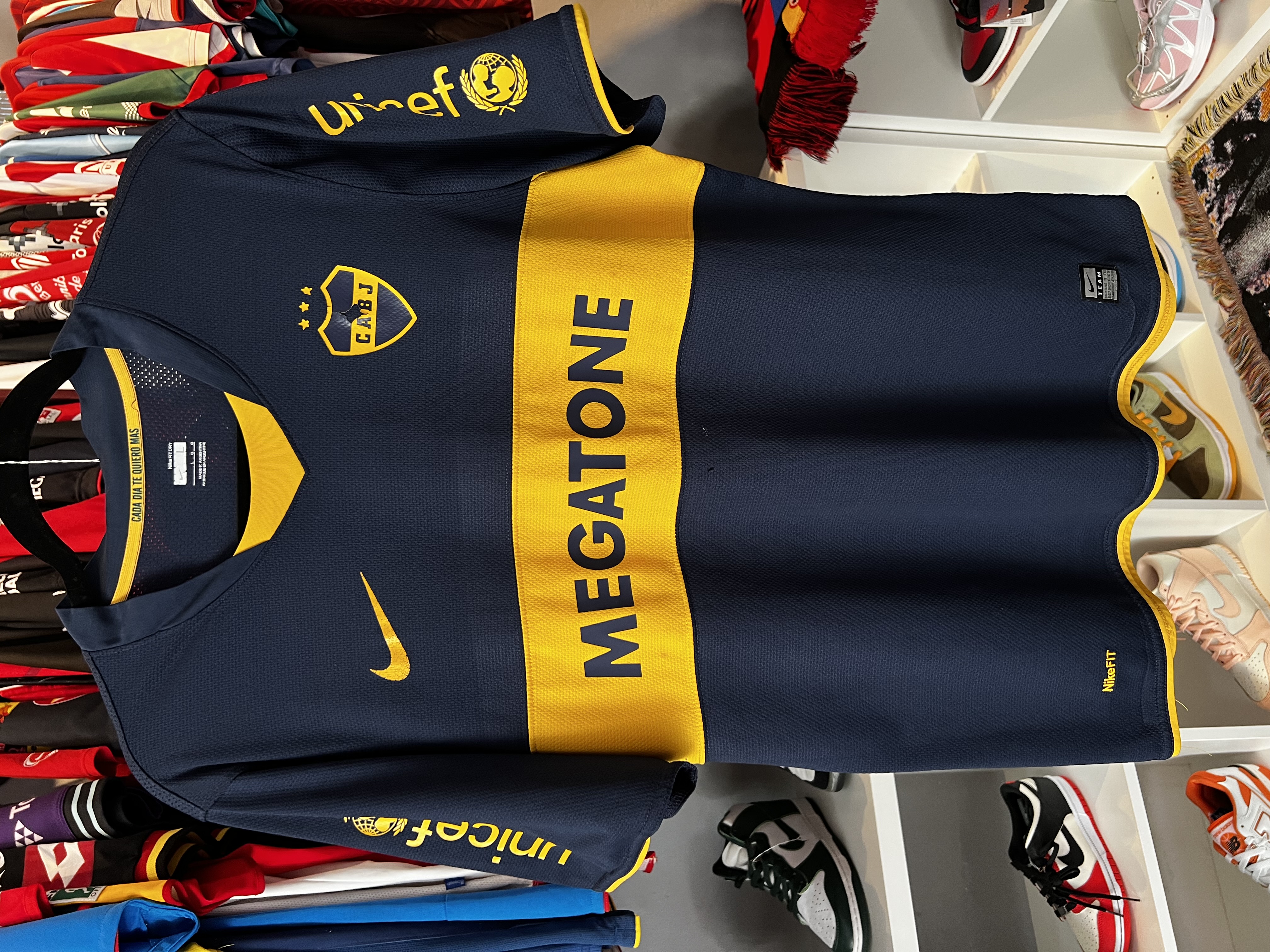 Jersey Boca Jrs. “Román” (L) Reducida versión juego