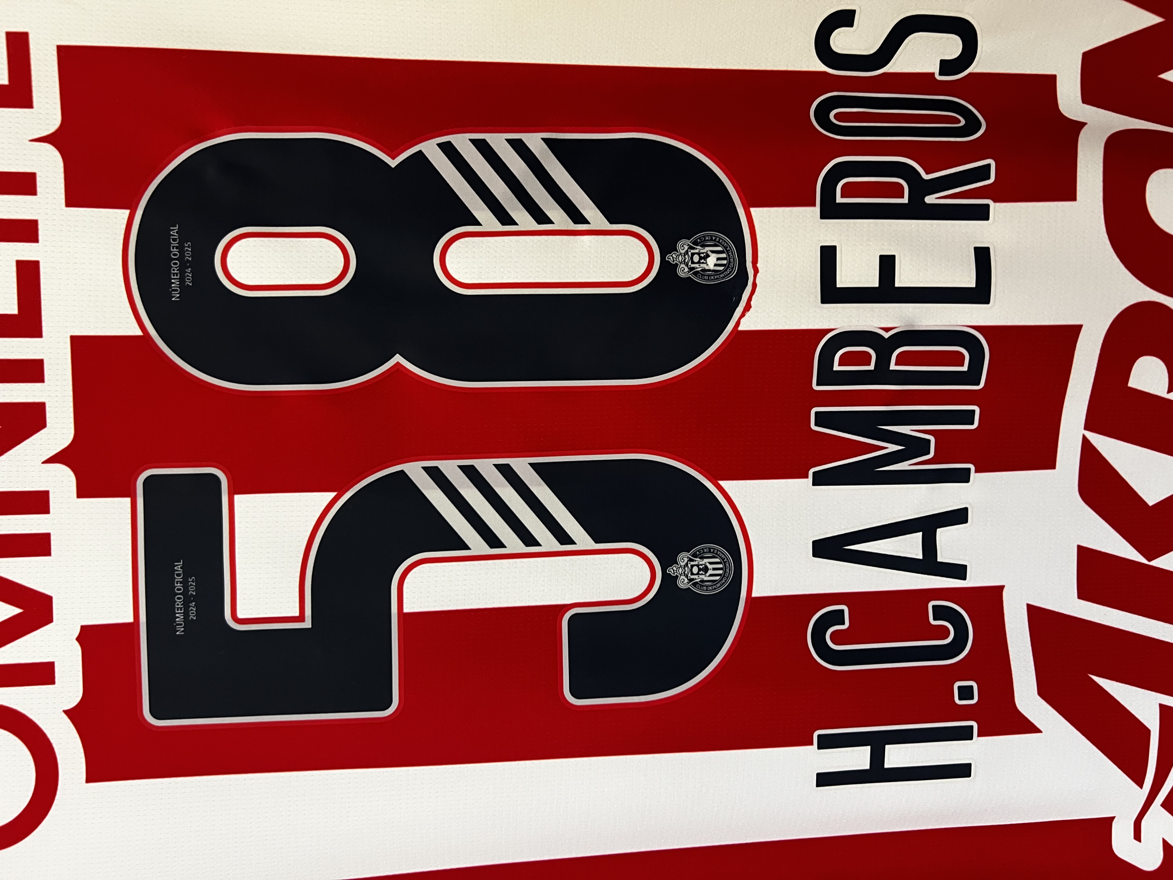 Jersey Chivas “H. Camberos” (XL) NUEVA