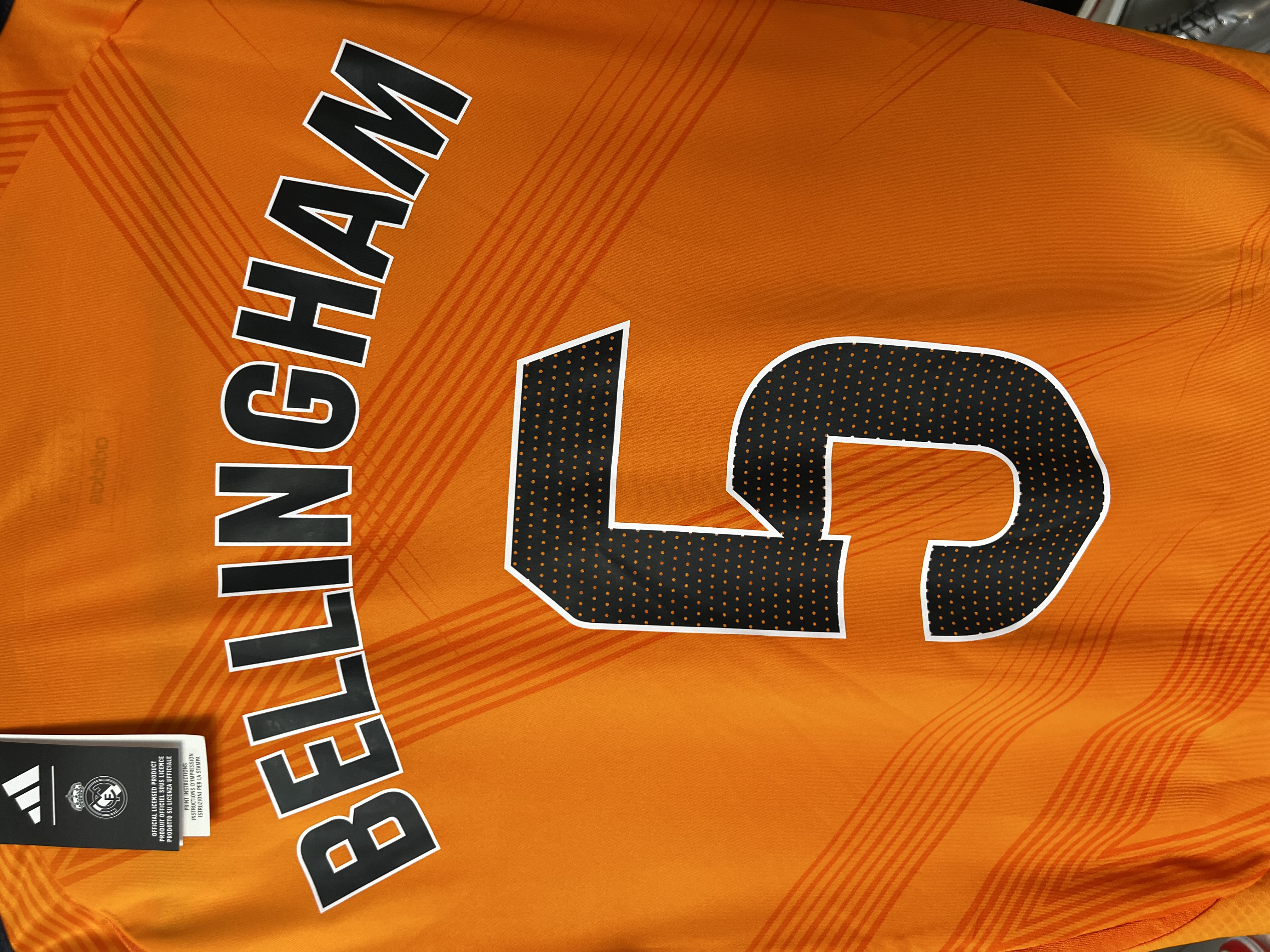 Jersey Real Madrid “Bellingham” (M)