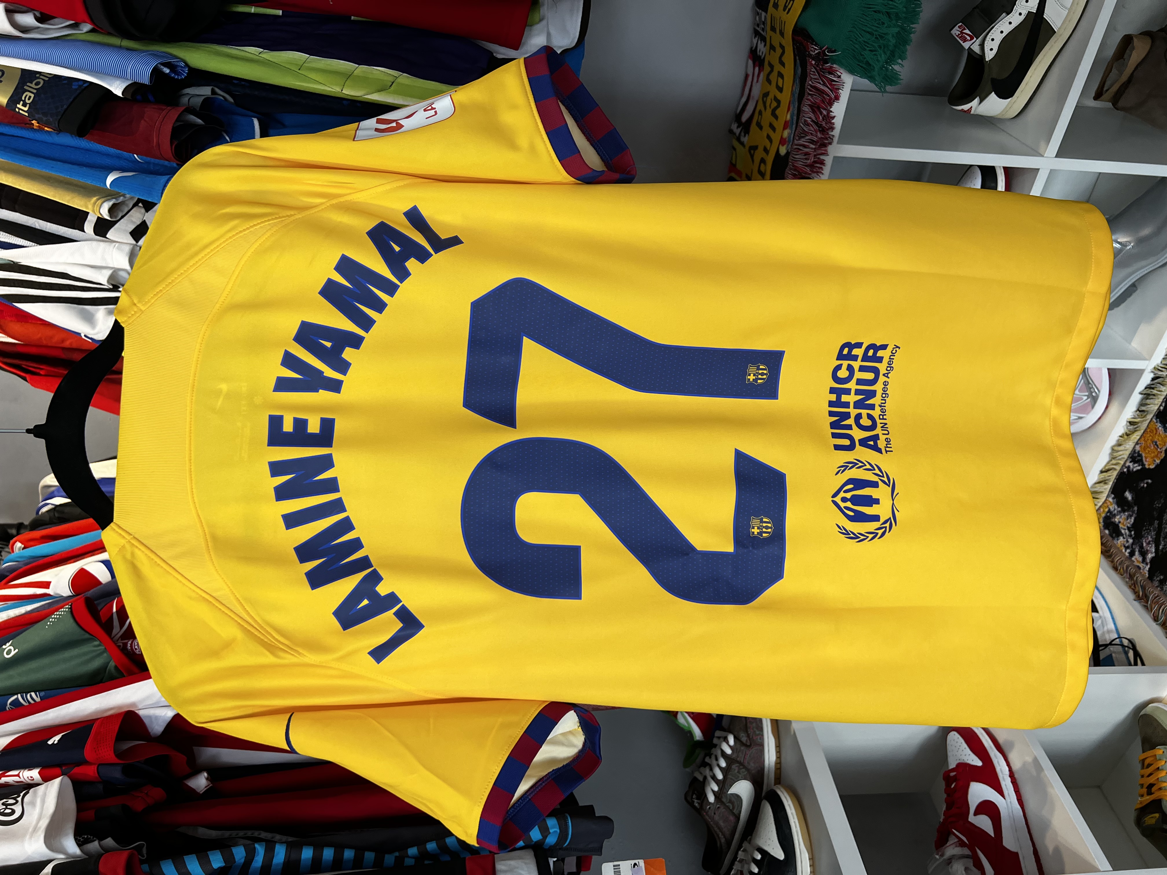 Jersey Barcelona “Lamine Yamal” (XL)