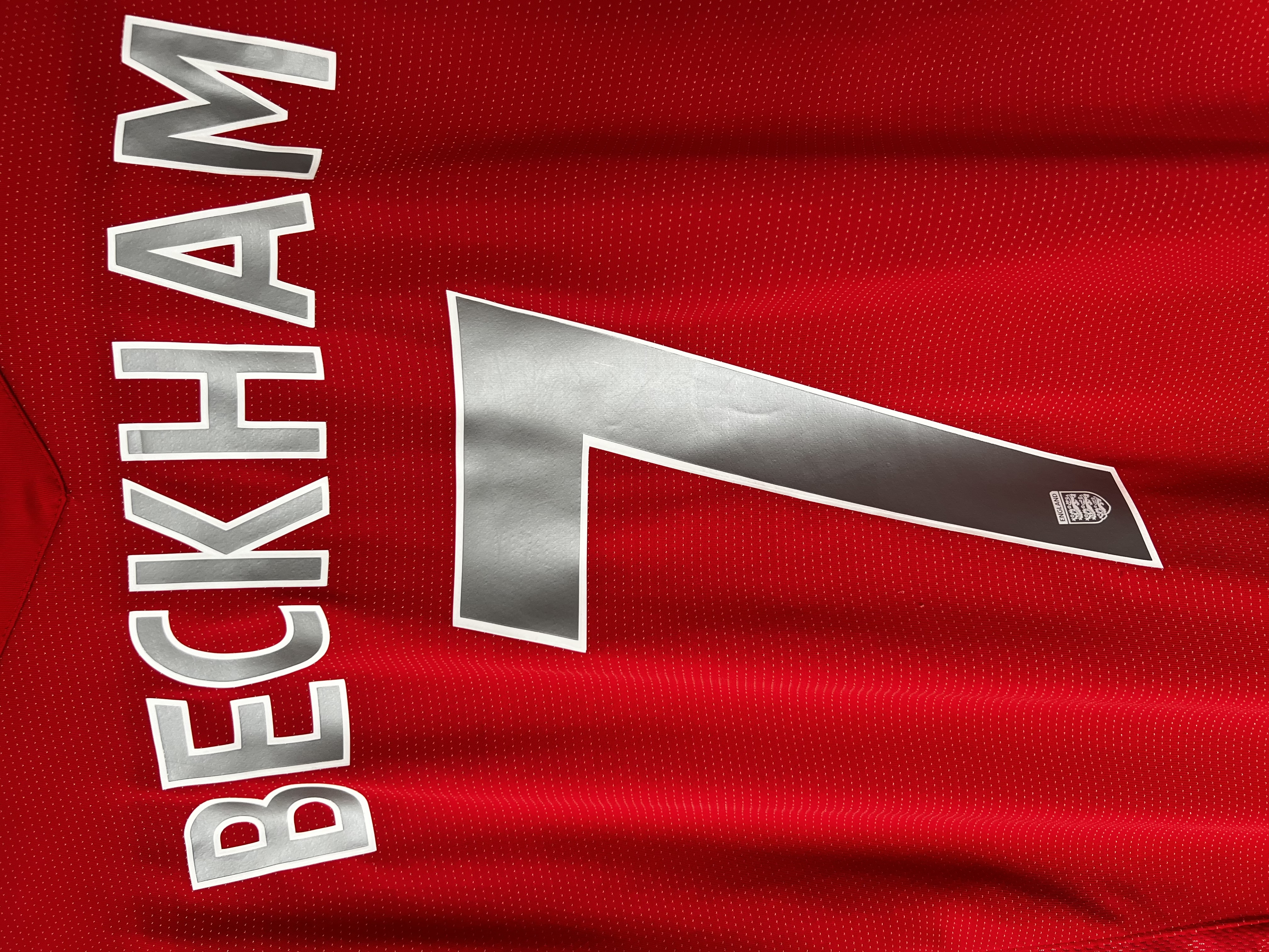 Jersey Inglaterra “D. Beckham” (XL)