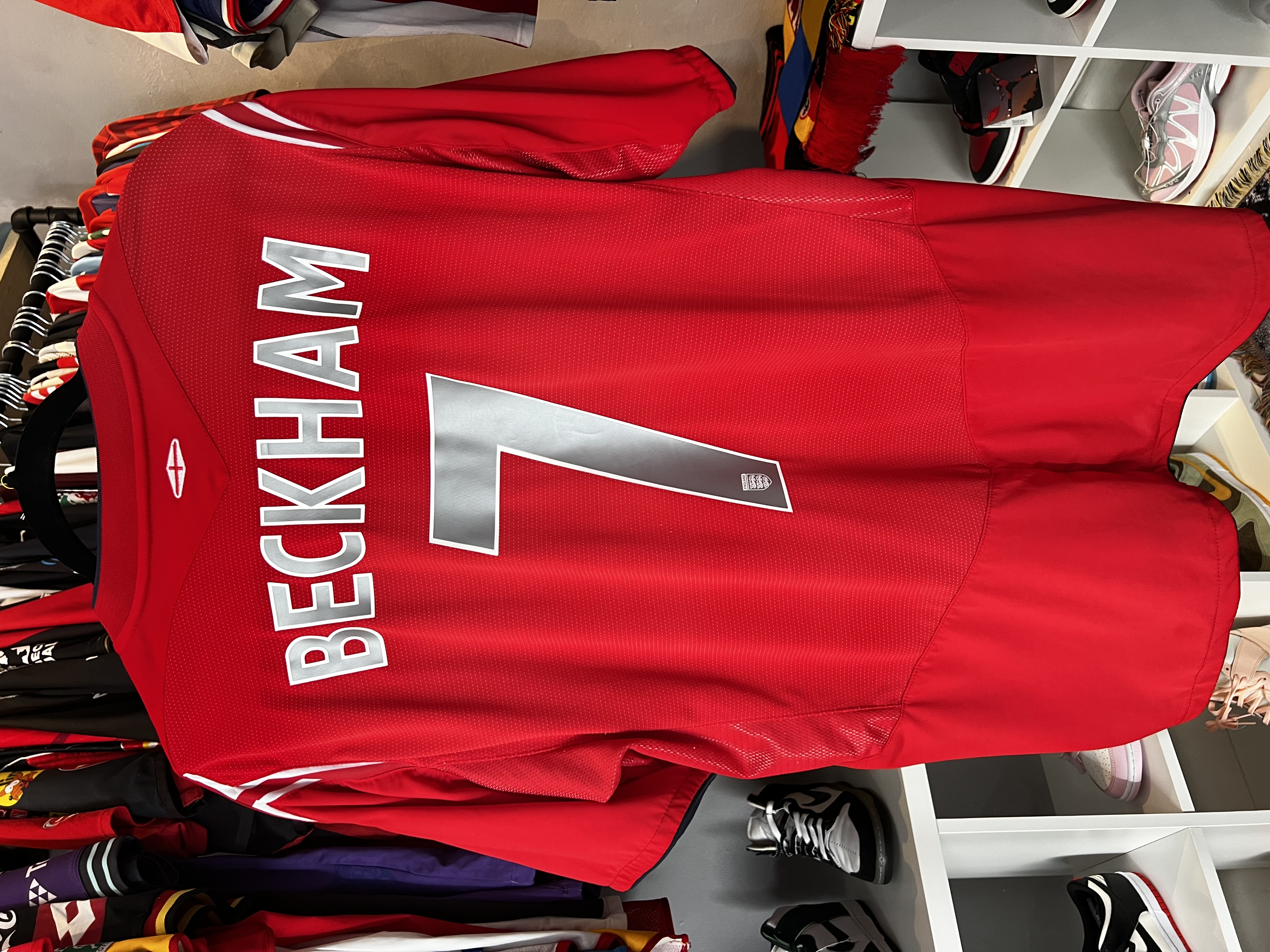 Jersey Inglaterra “D. Beckham” (XL)