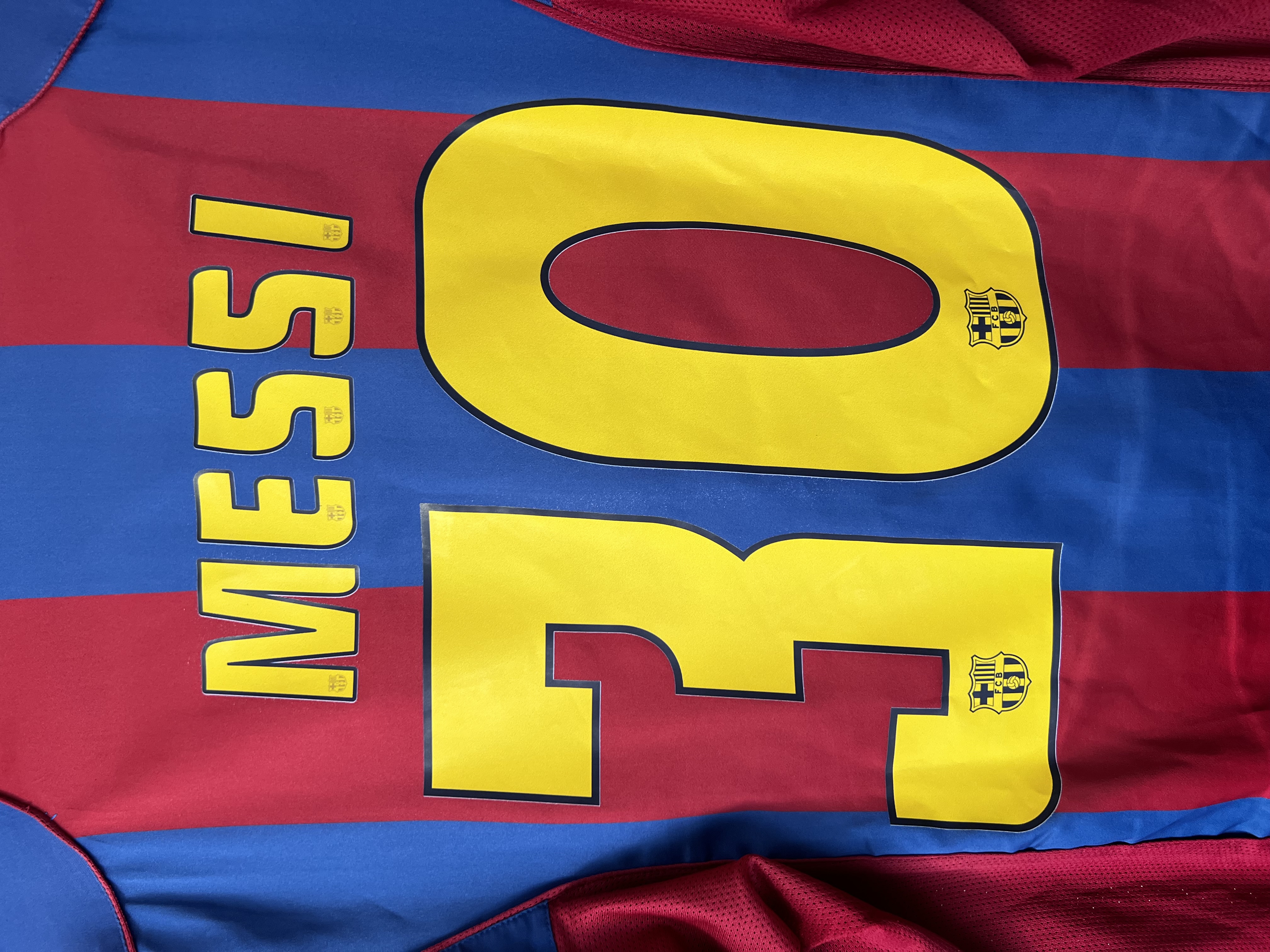 Jersey Barcelona “L. Messi” (L)