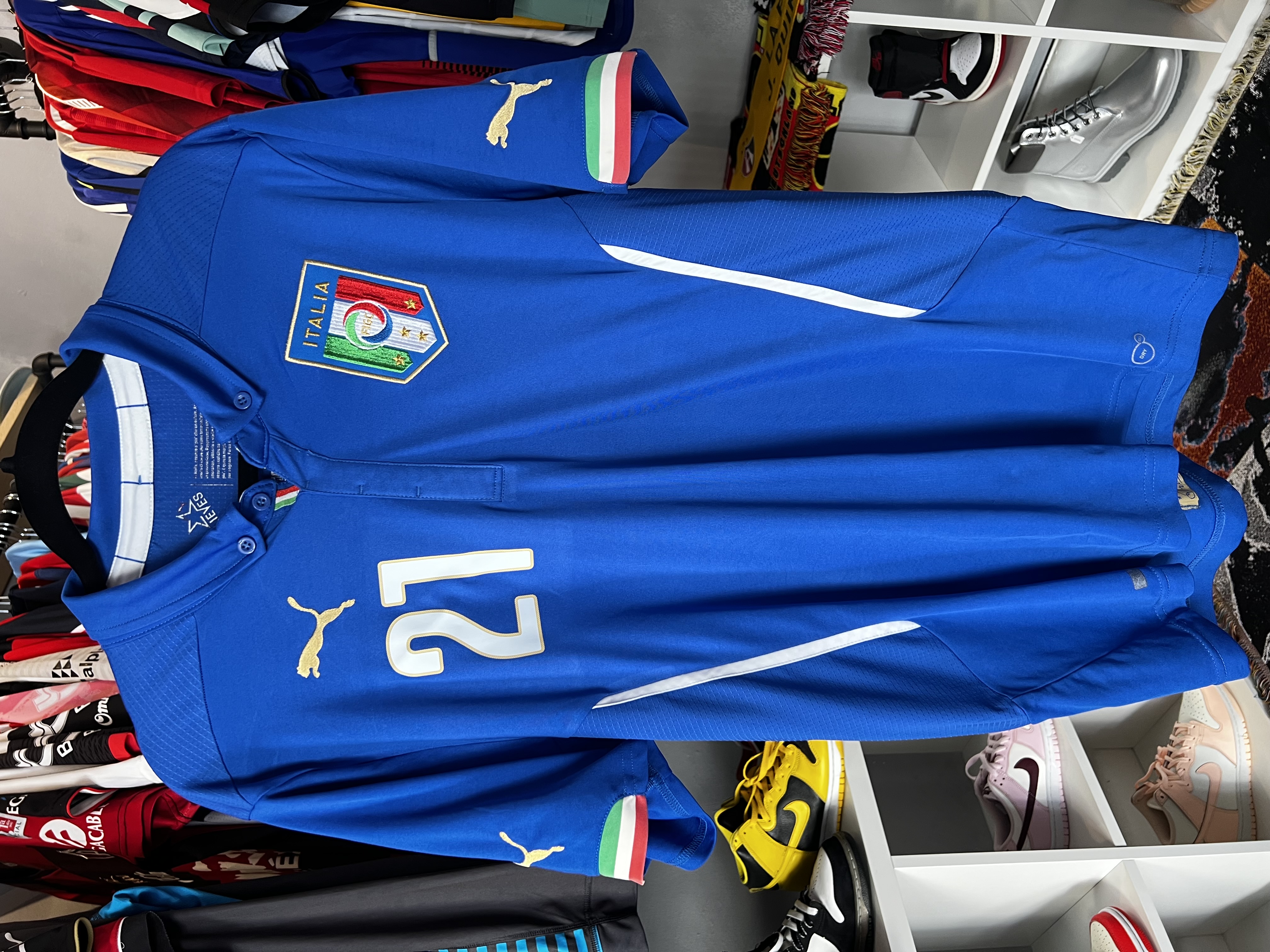 Jersey Italia “A. Pirlo” (XL) reduce (L)