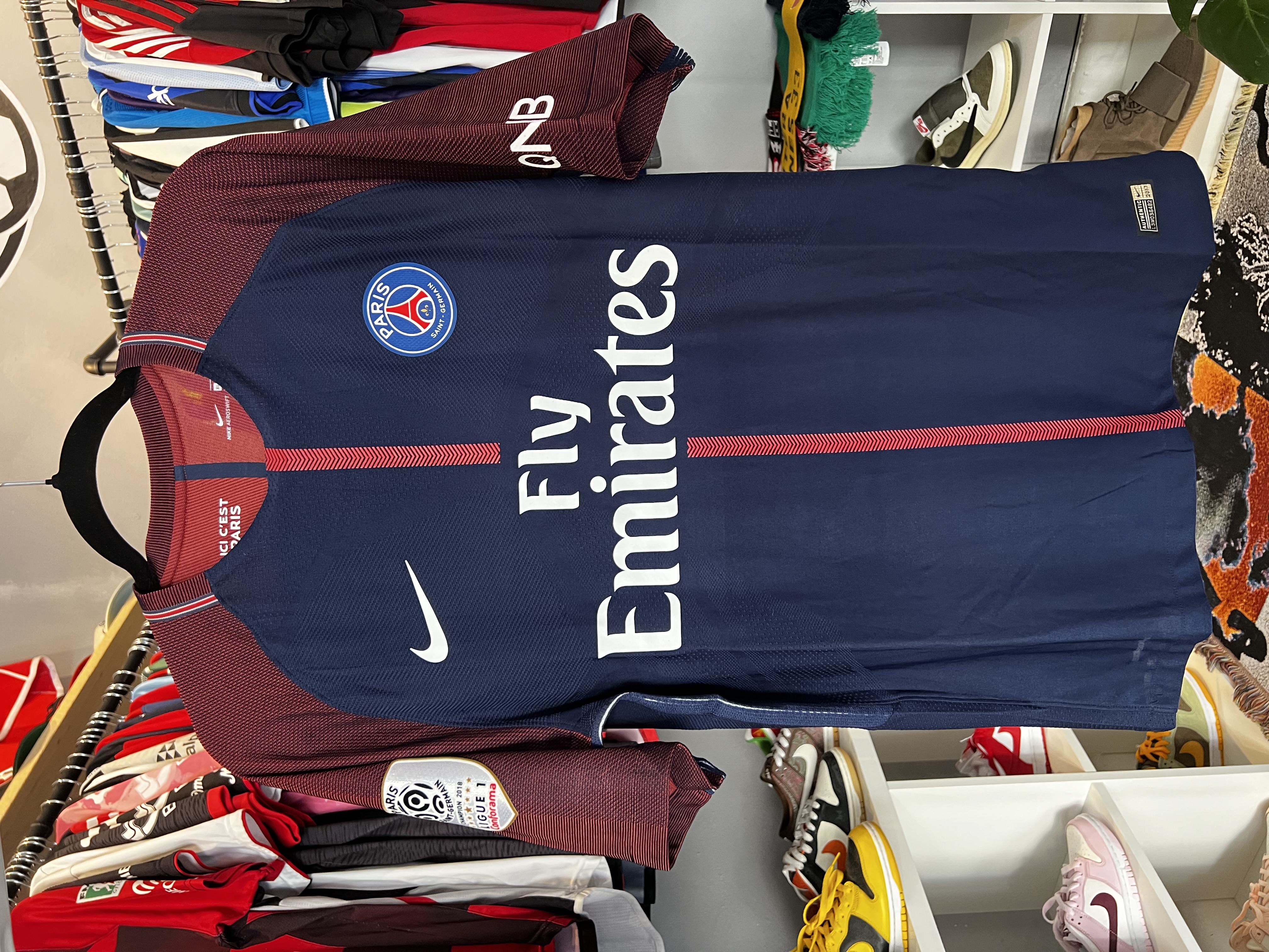 Jersey PSG “Neymar Jr.” (XL) Versión Juego