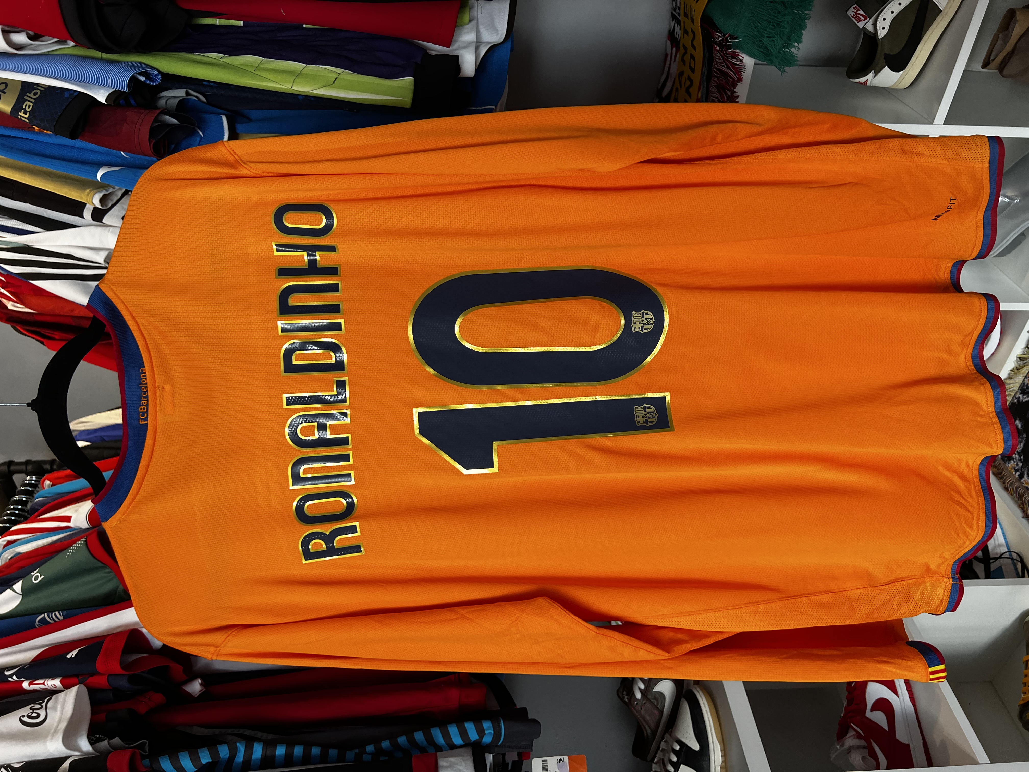 Jersey Barcelona “Ronaldinho” (XL)