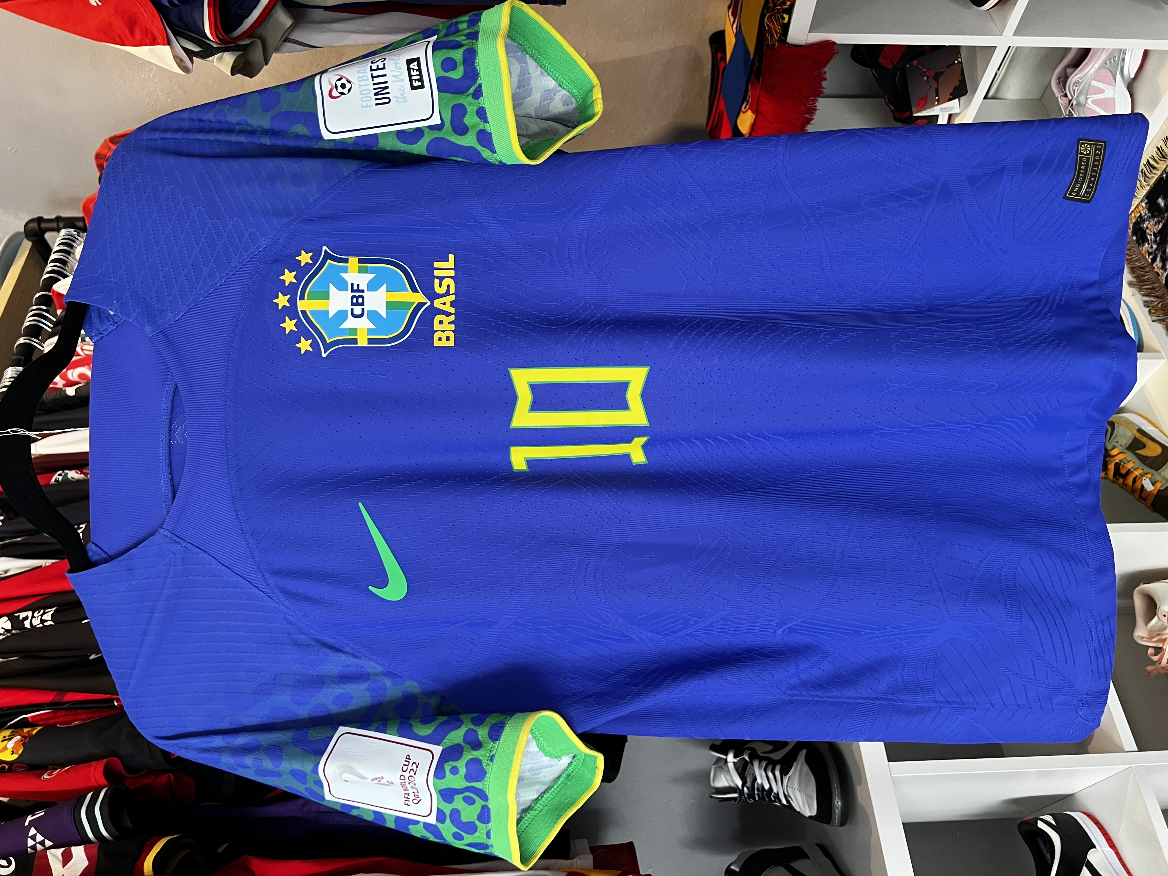 Jersey Brasil “Neymar” (L) Versión Juego