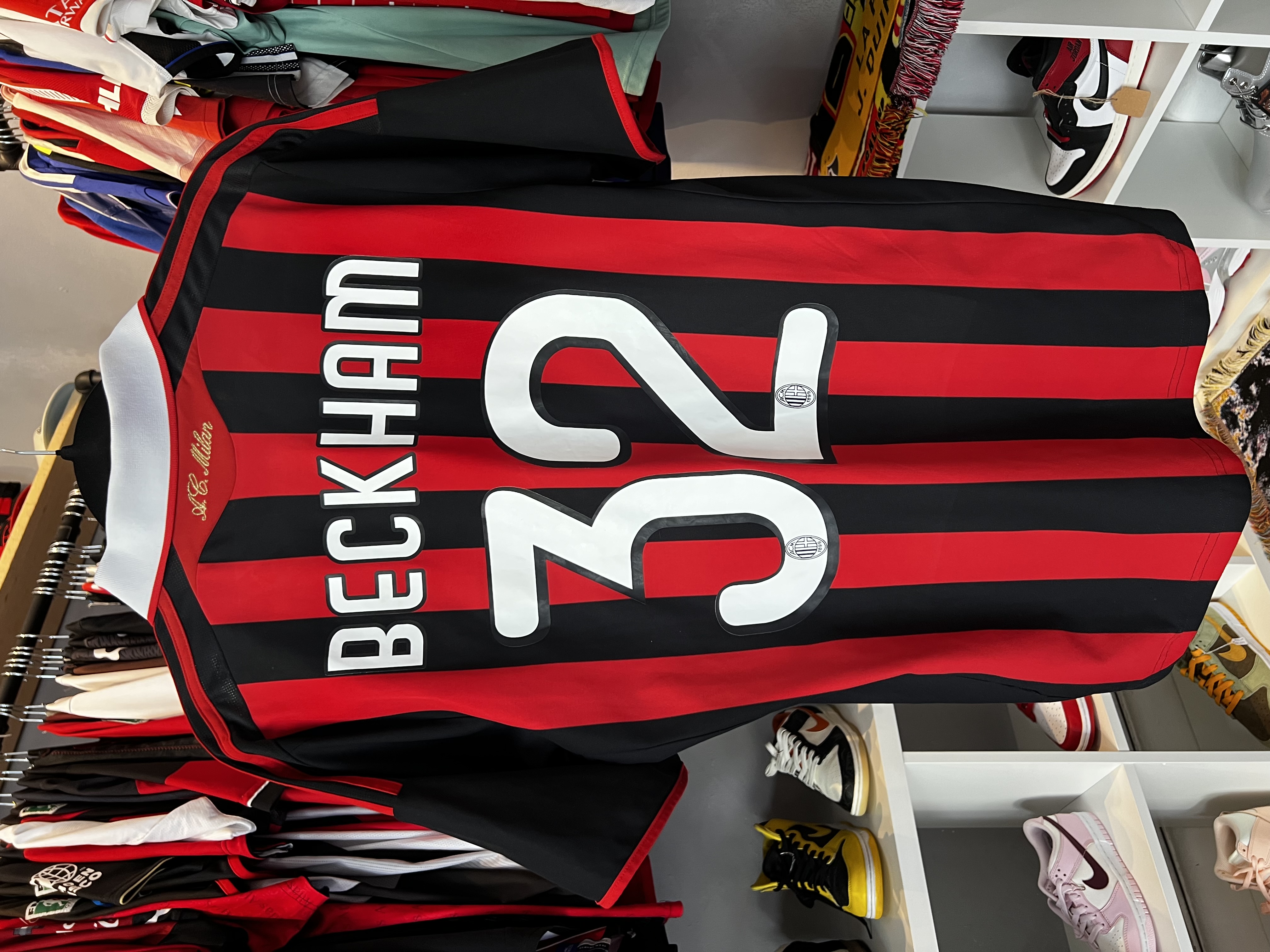 Jersey AC. Milán “D. Beckham” (M)