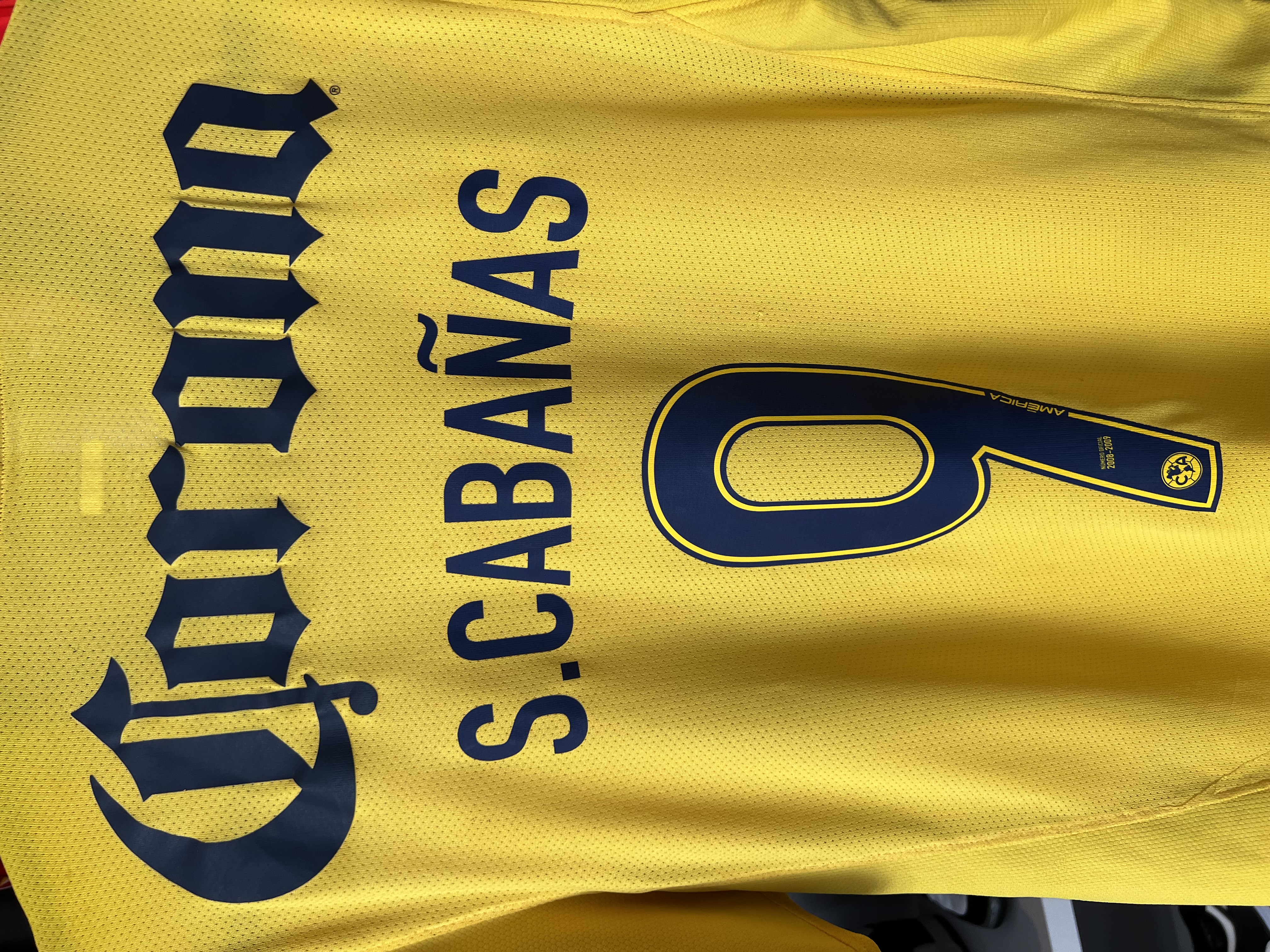 Jersey América “S. Cabañas” (L) Versión juego