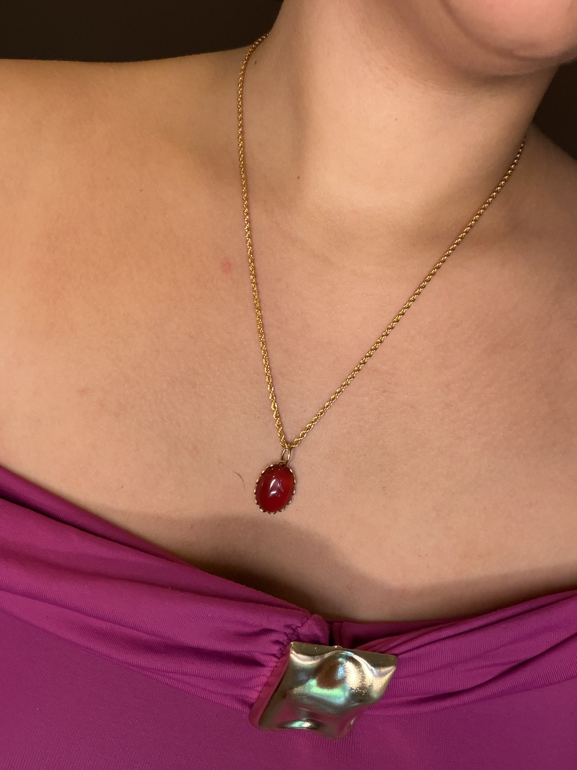 Large Carnelian Necklace