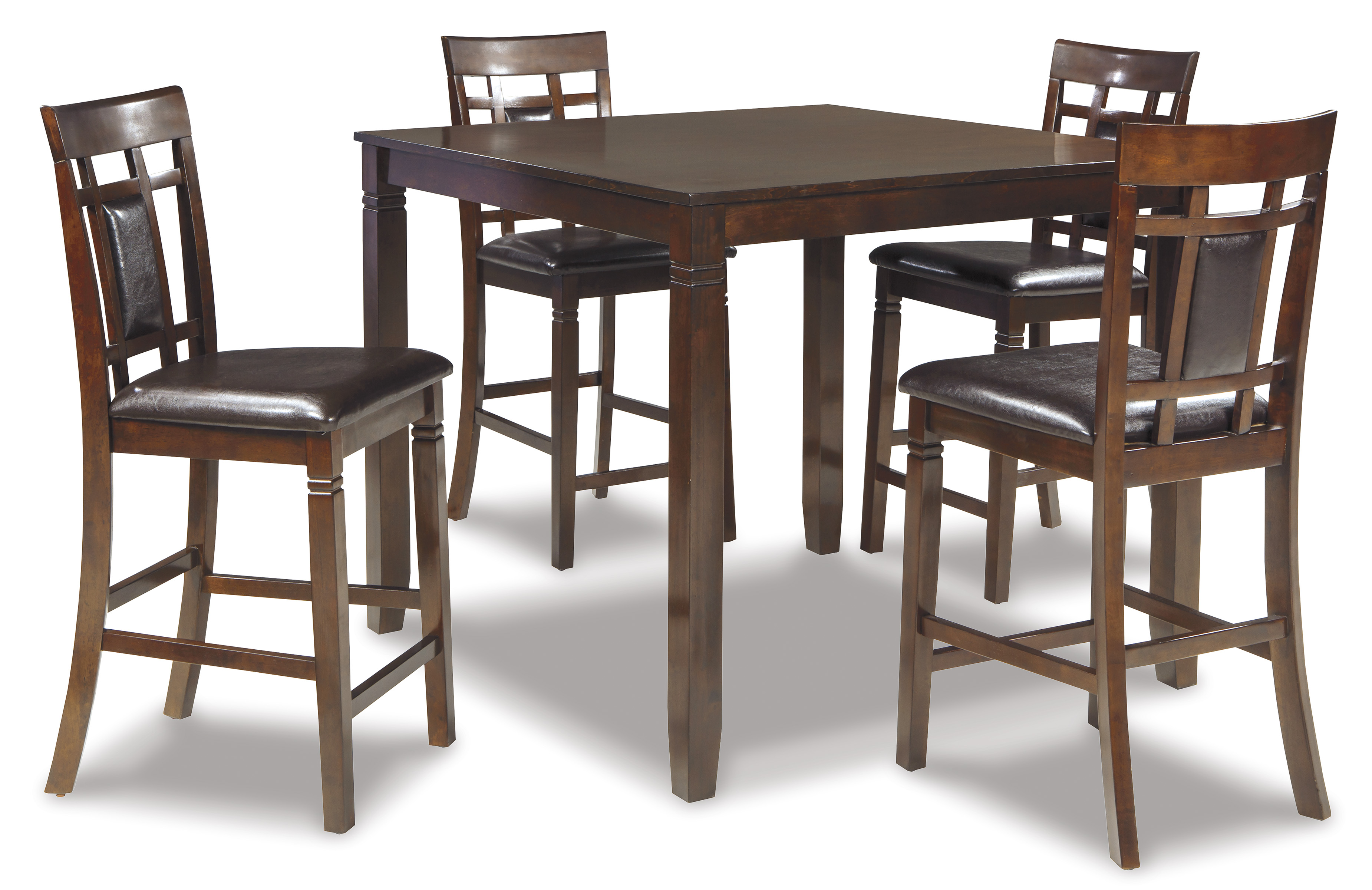 Bennox Counter Height Dining Table and 4 Bar Stools Set