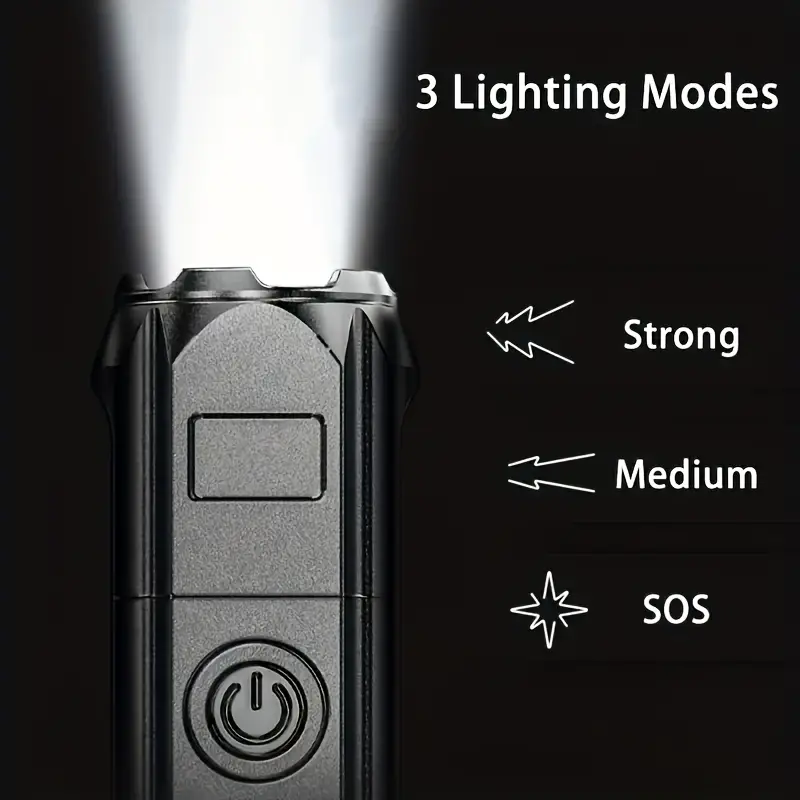 Linterna Súper Brillante Zoomable