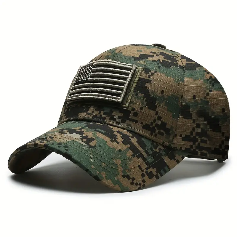Gorra de Béisbol con Parche de Bandera