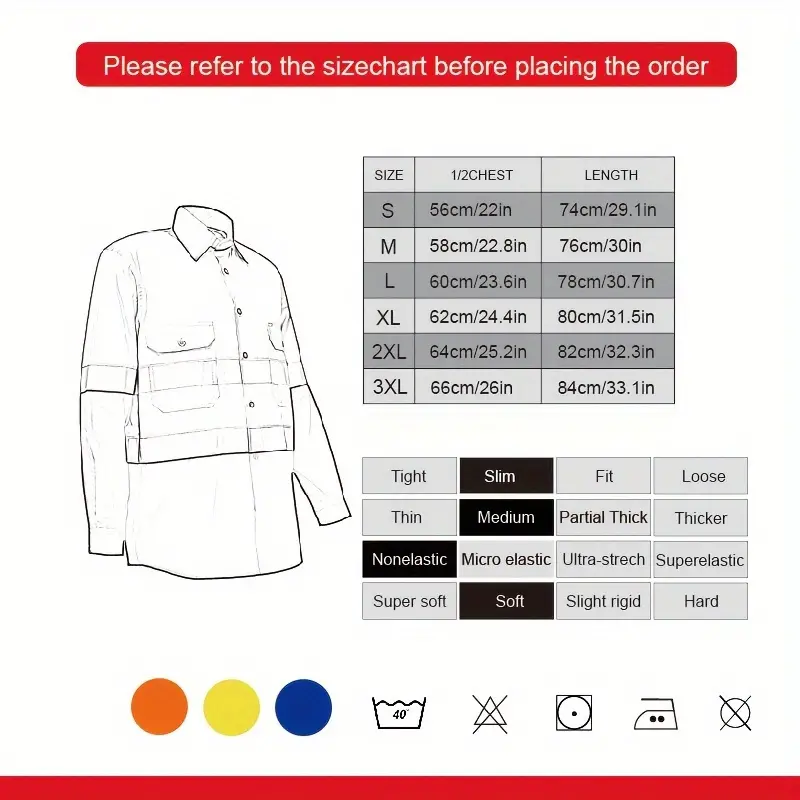 Camiseta de Alta Visibilidad de Algodón
