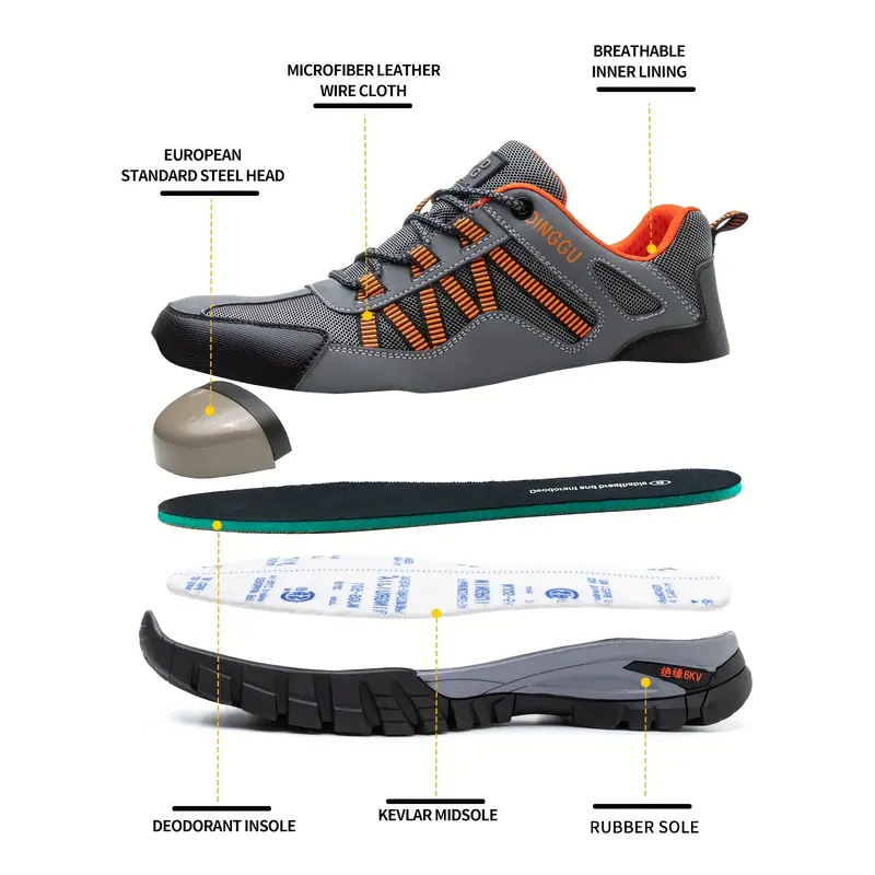 Zapatos de Seguridad Industriales