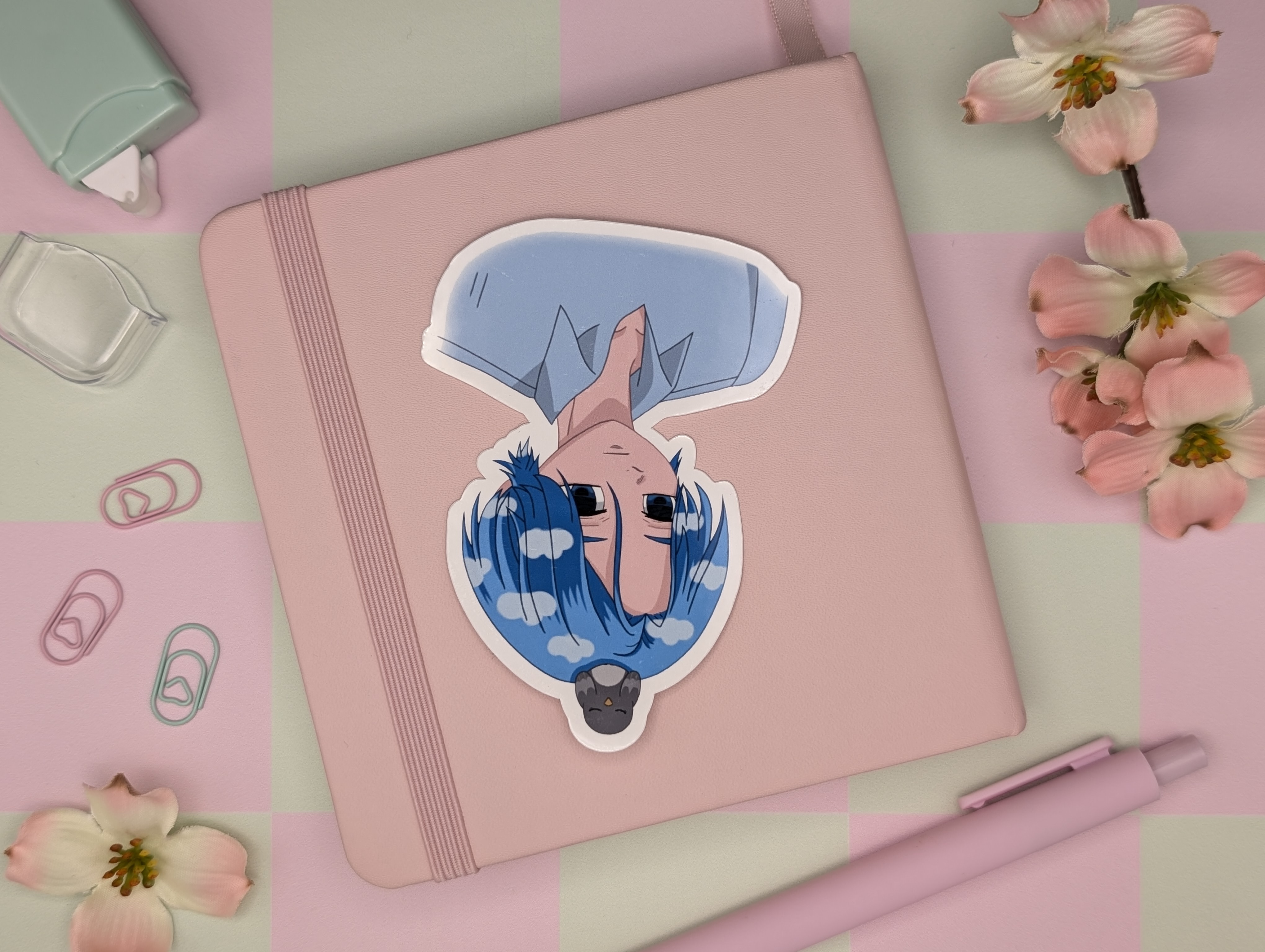 Cloud Boy Sticker / Art Print