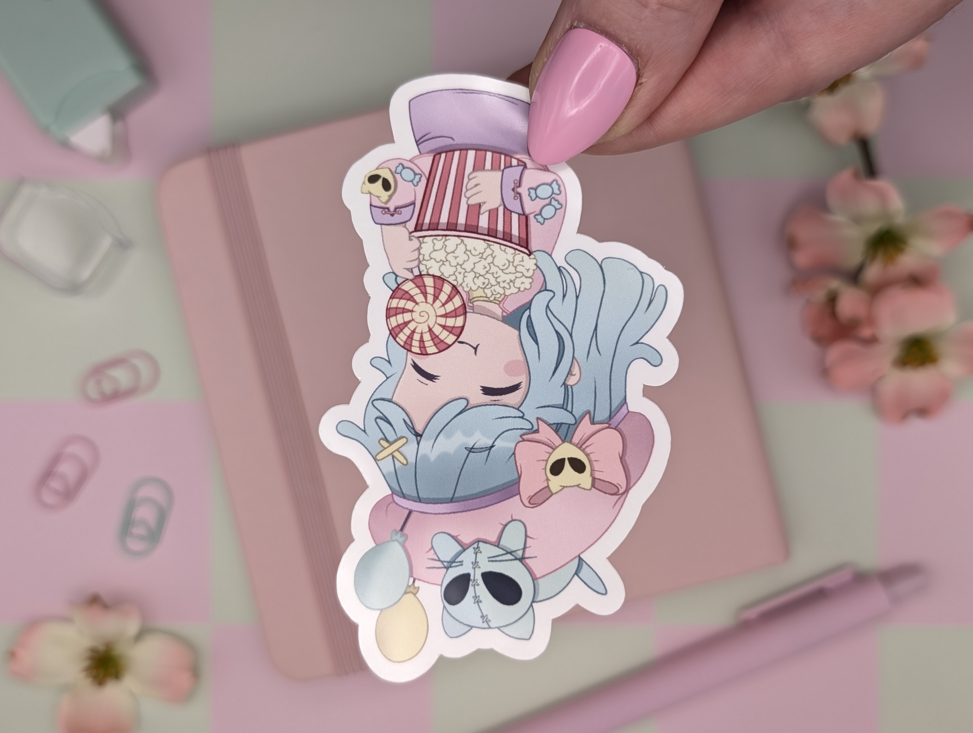 Candy Girl Sticker / Art Print