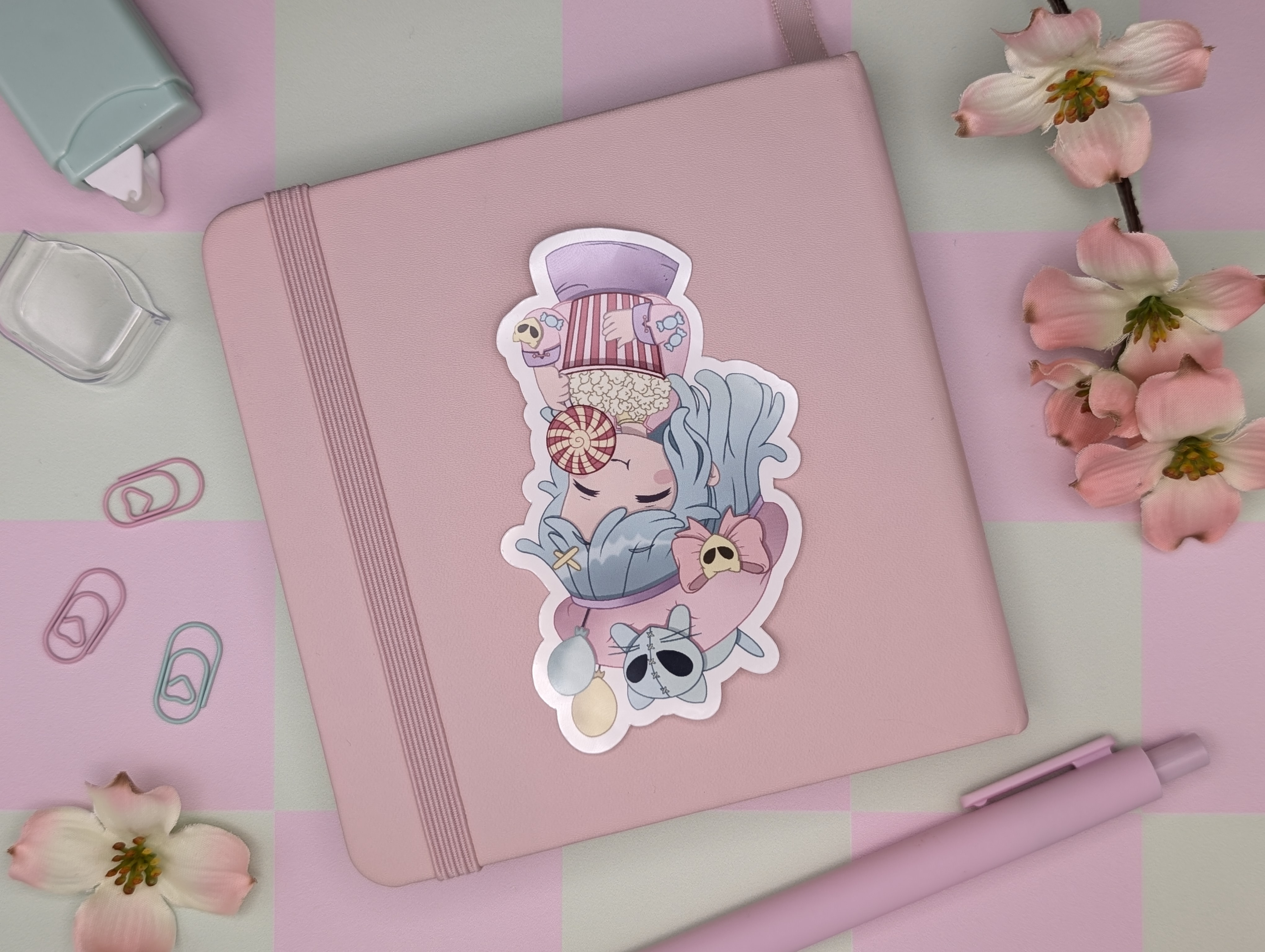 Candy Girl Sticker / Art Print