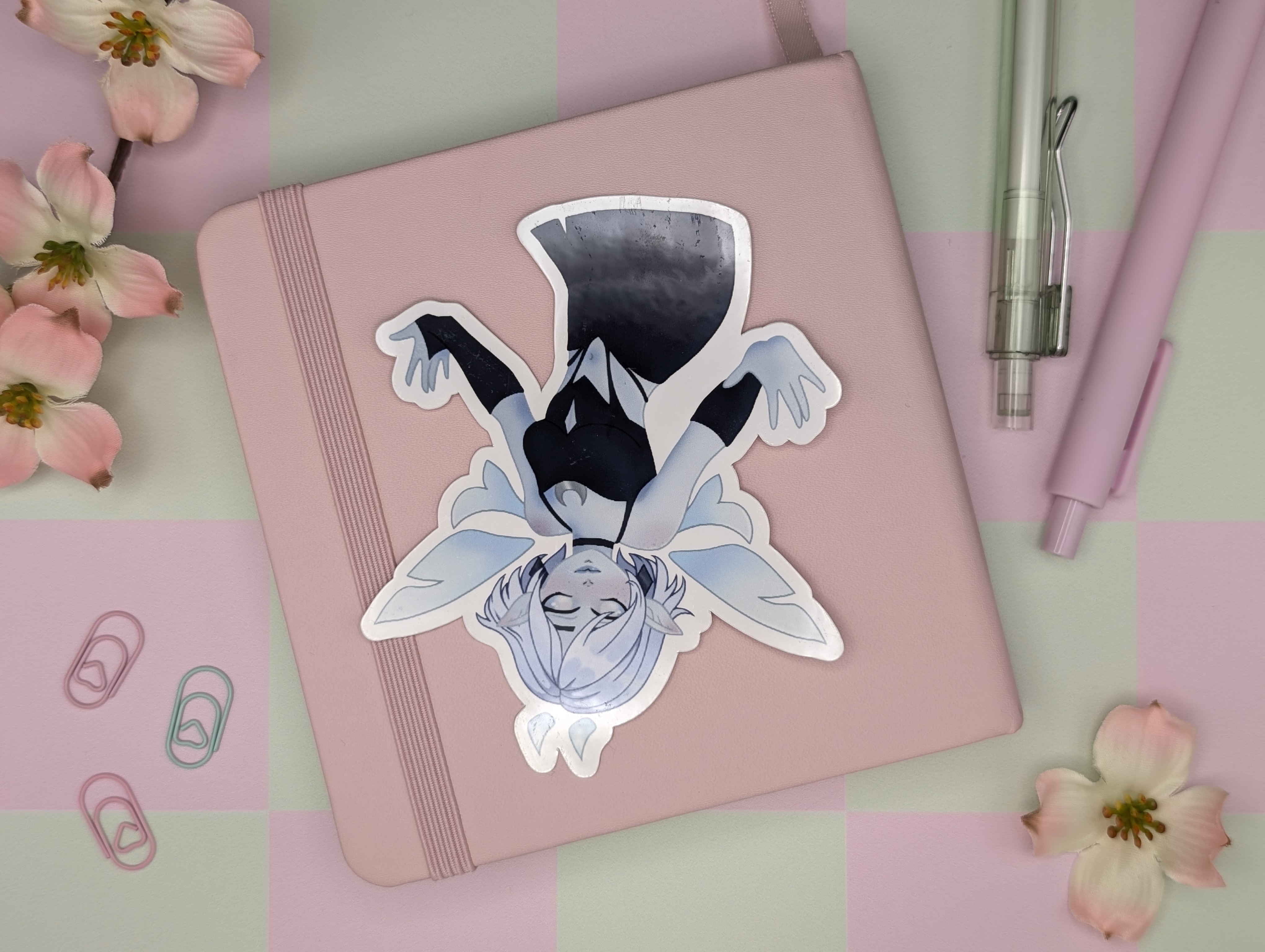 Alien Angel Sticker / Art Print