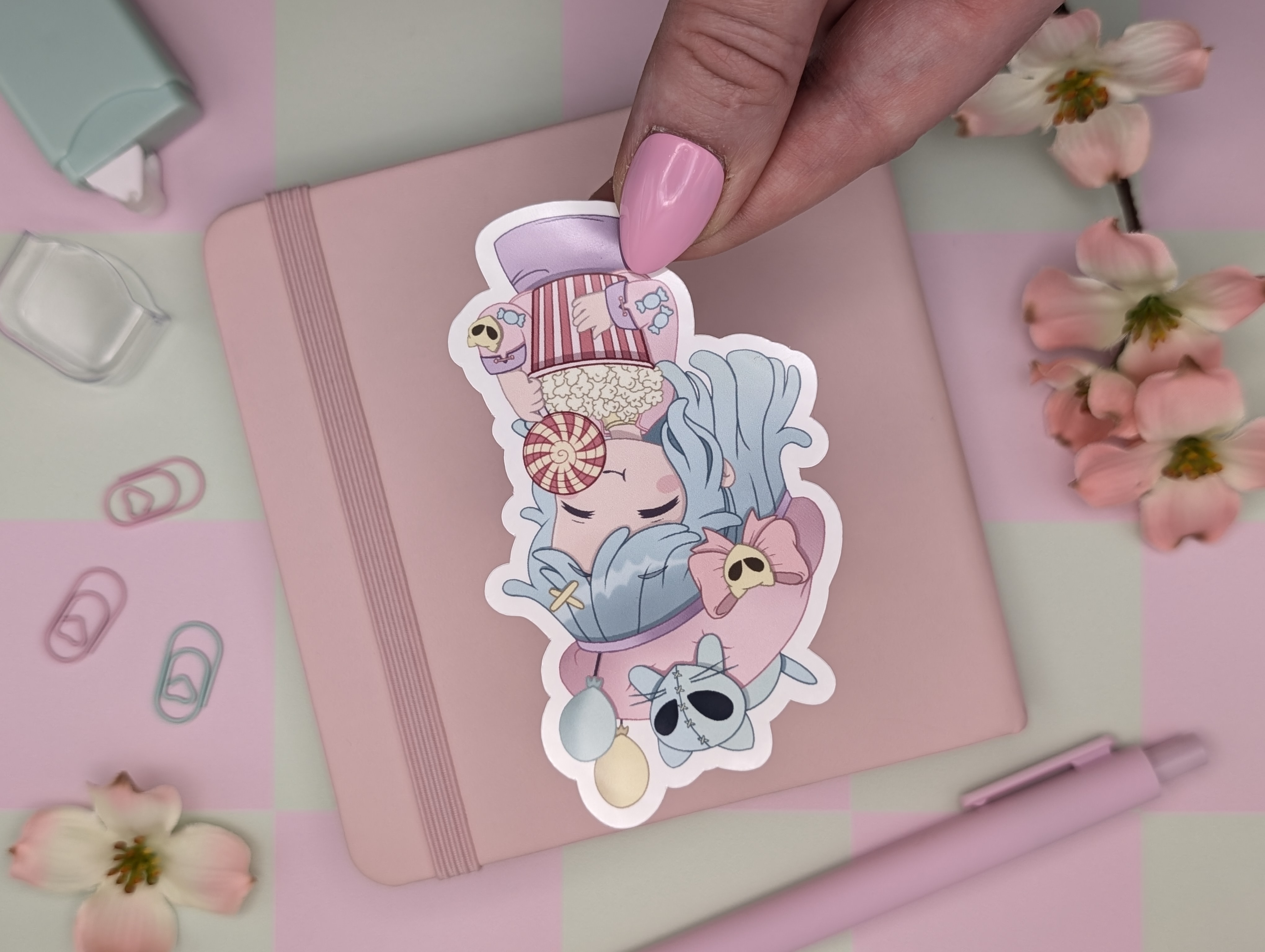 Candy Girl Sticker / Art Print
