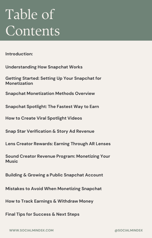 Snapchat Monetization: Beginner's Guide to Earning Online