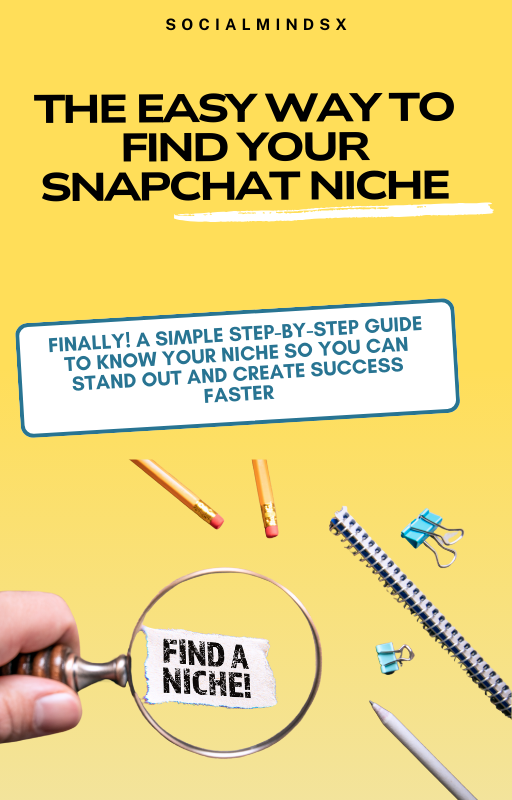 The Easy Way to Find Your Snapchat Niche 