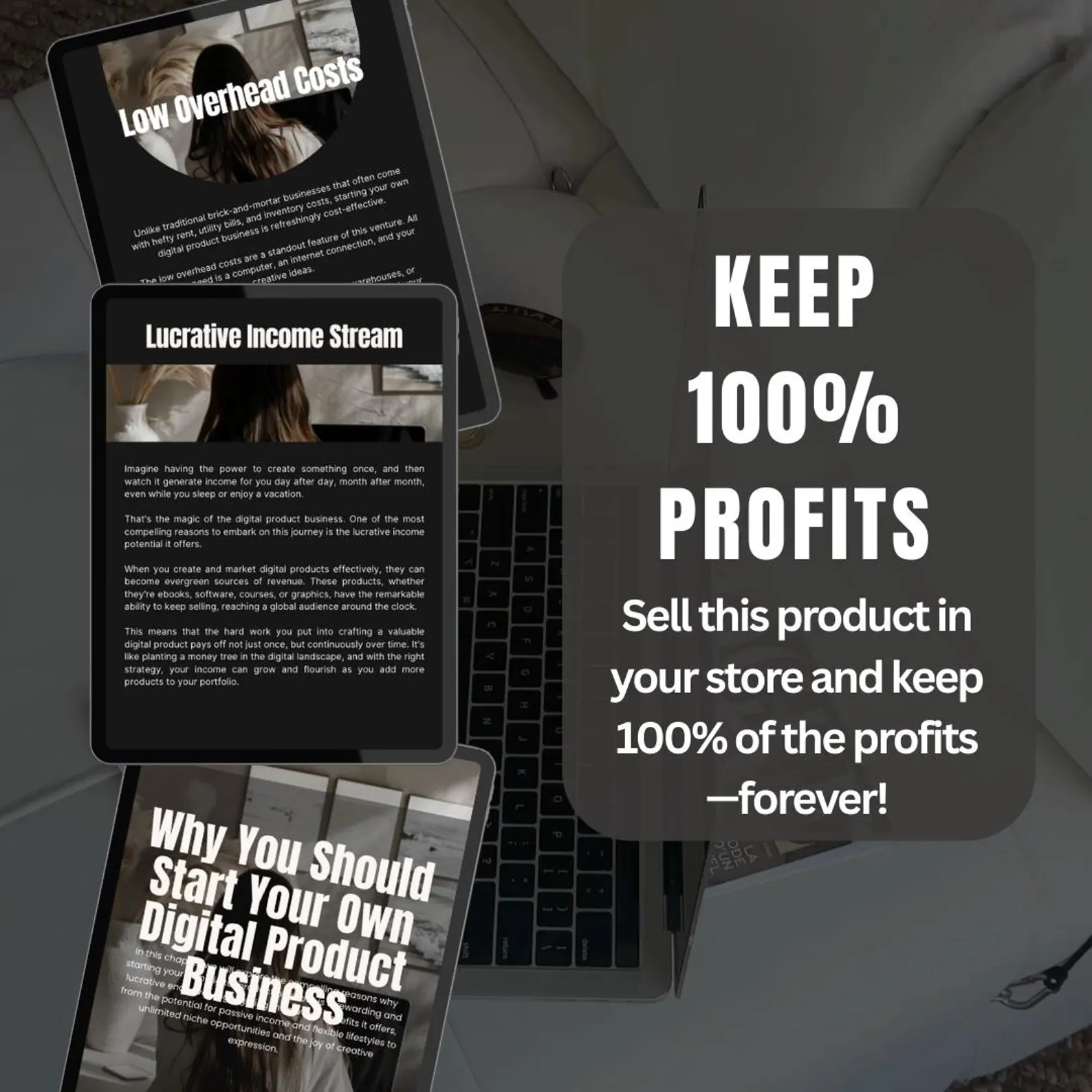 The Financial Freedom Guide with PLR & MRR, Editable eBook Template 