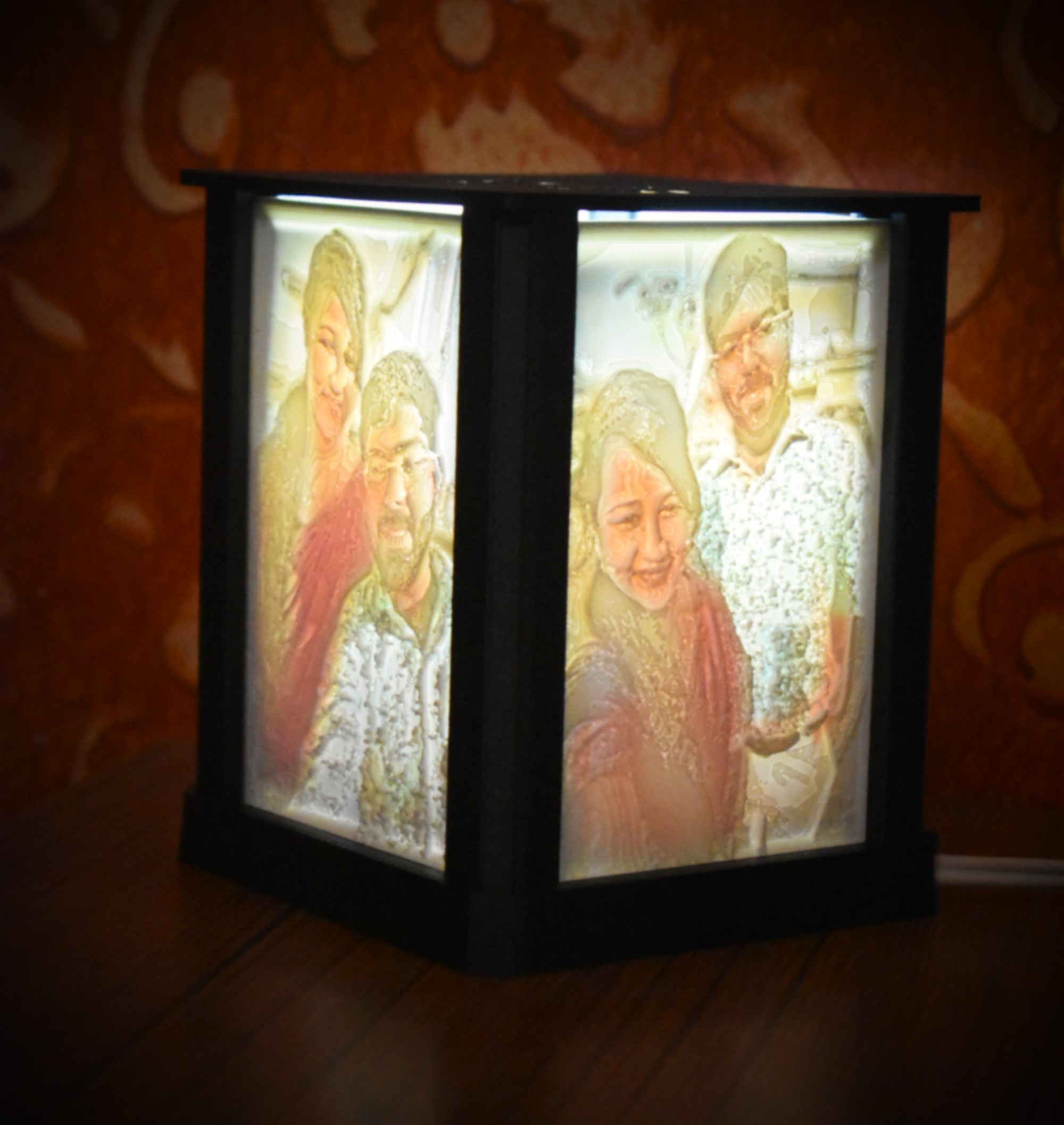 3D Lithophane Lamp