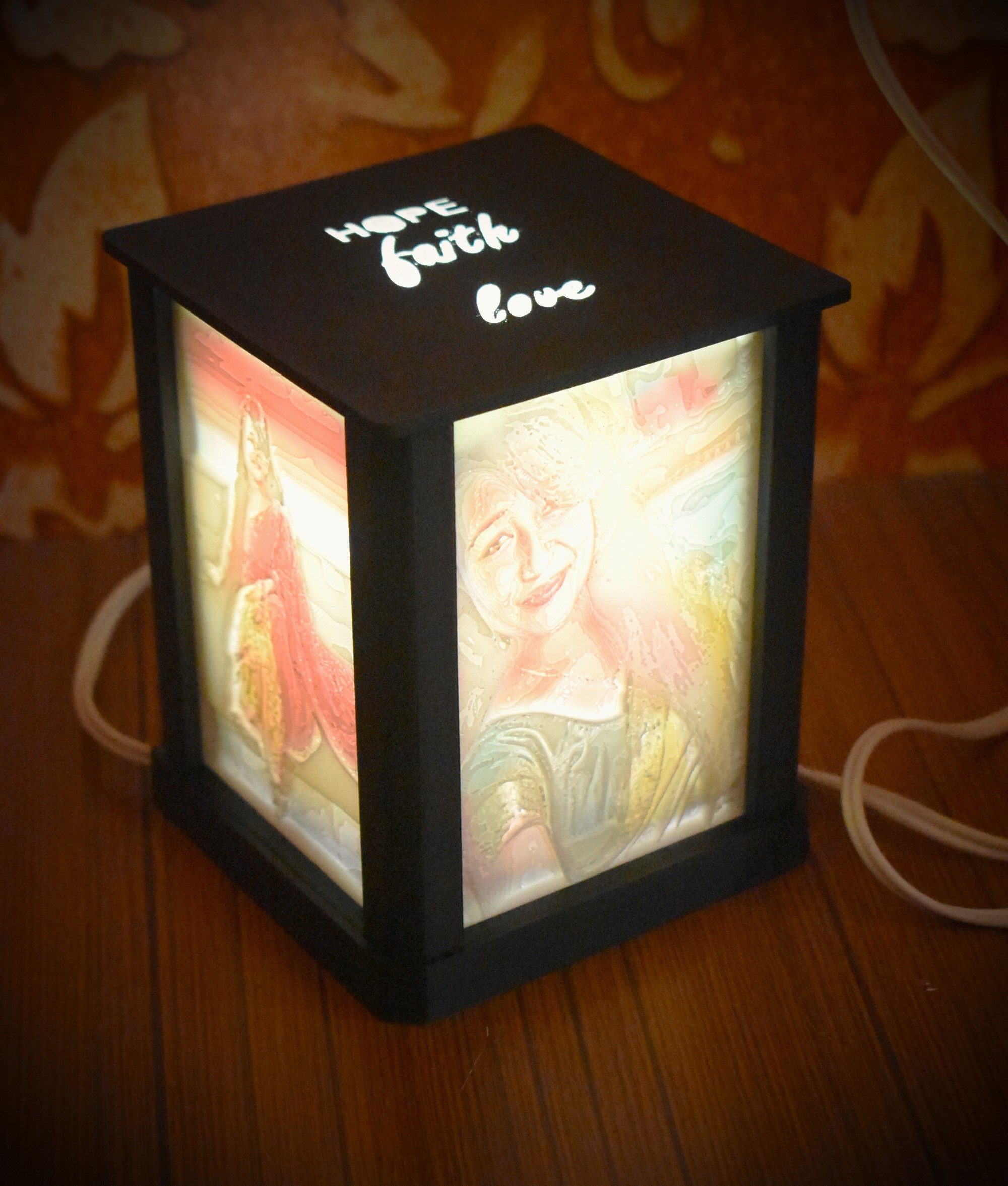 3D Lithophane Lamp
