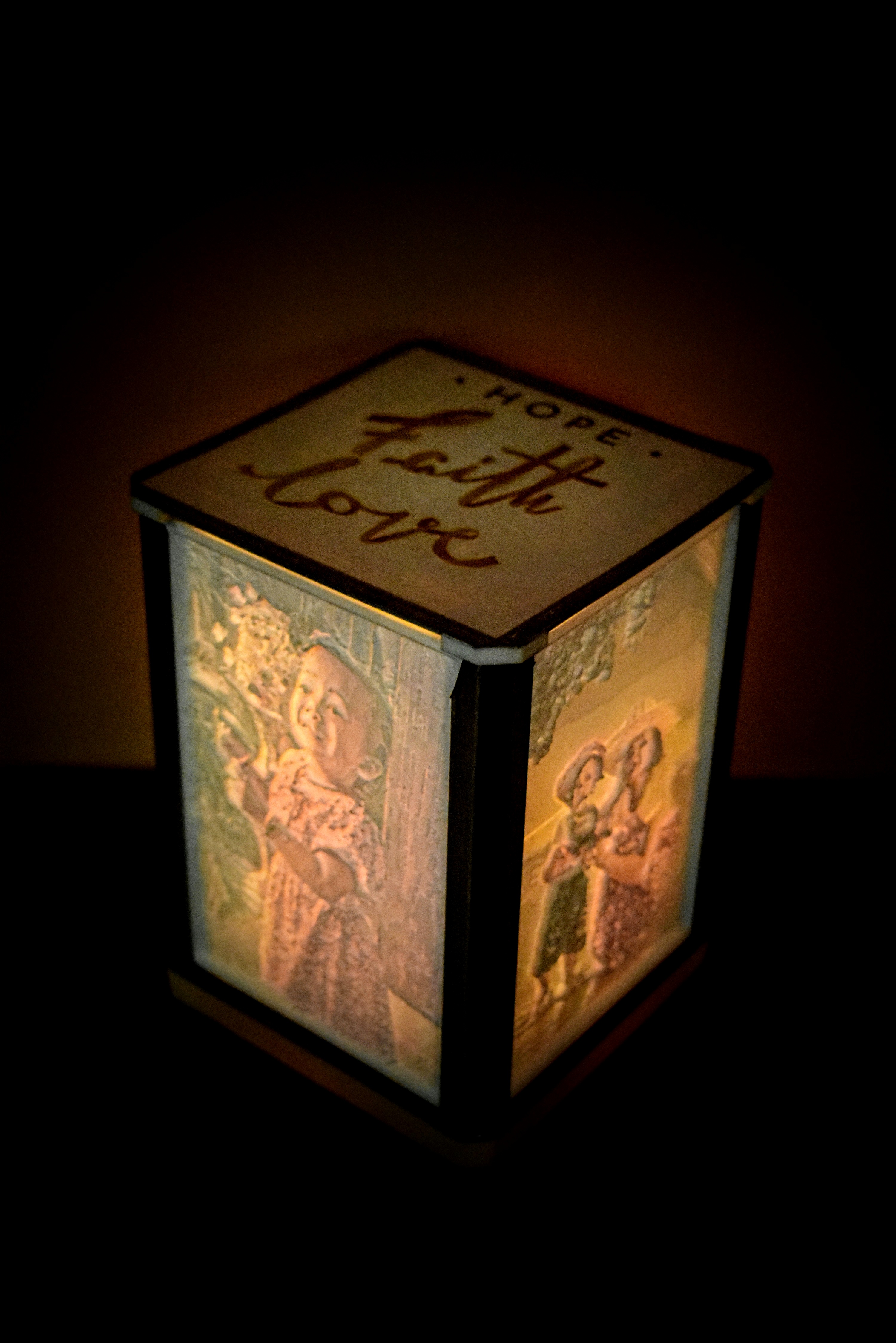 3D Lithophane Lamp