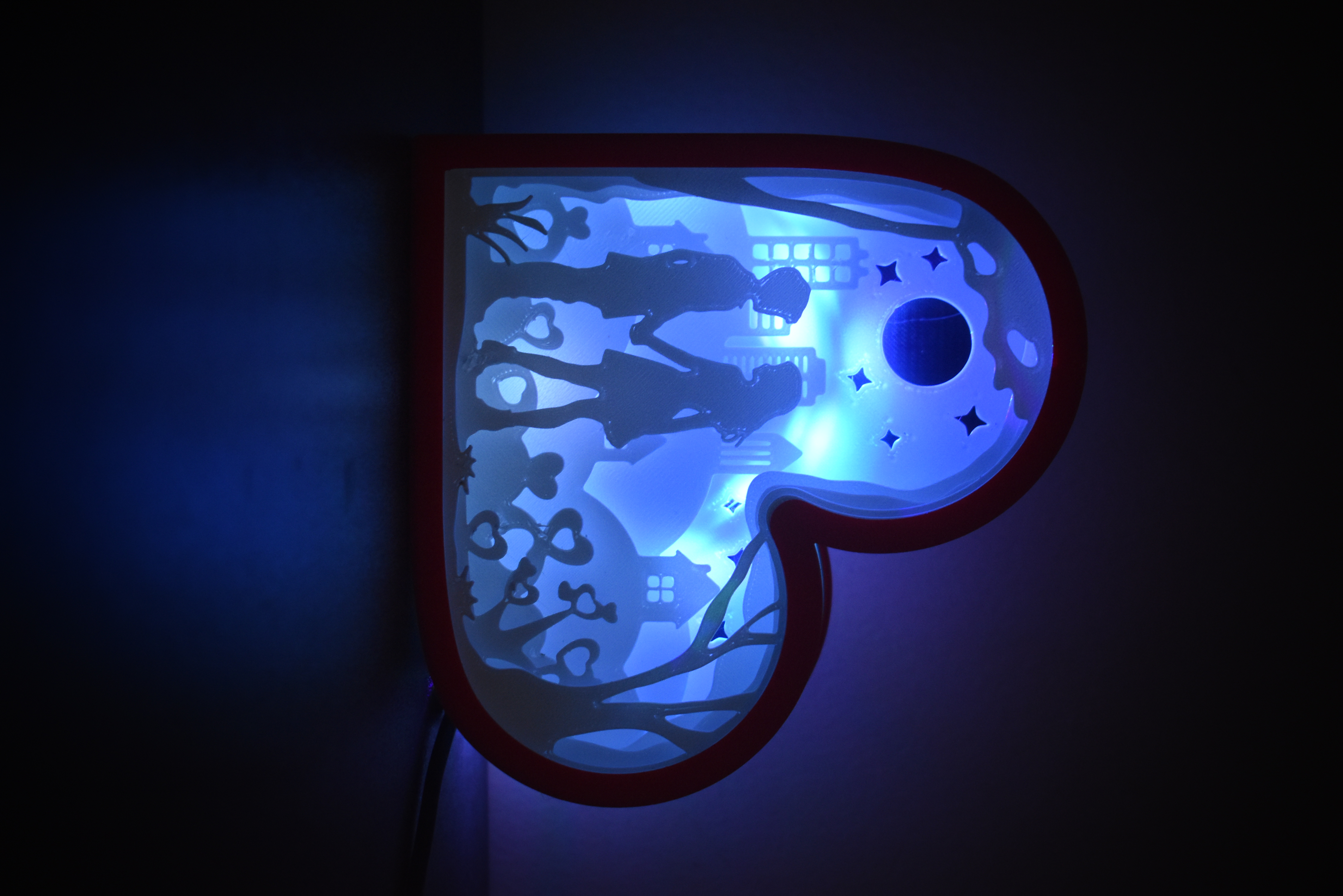 Heart Shadow Box 