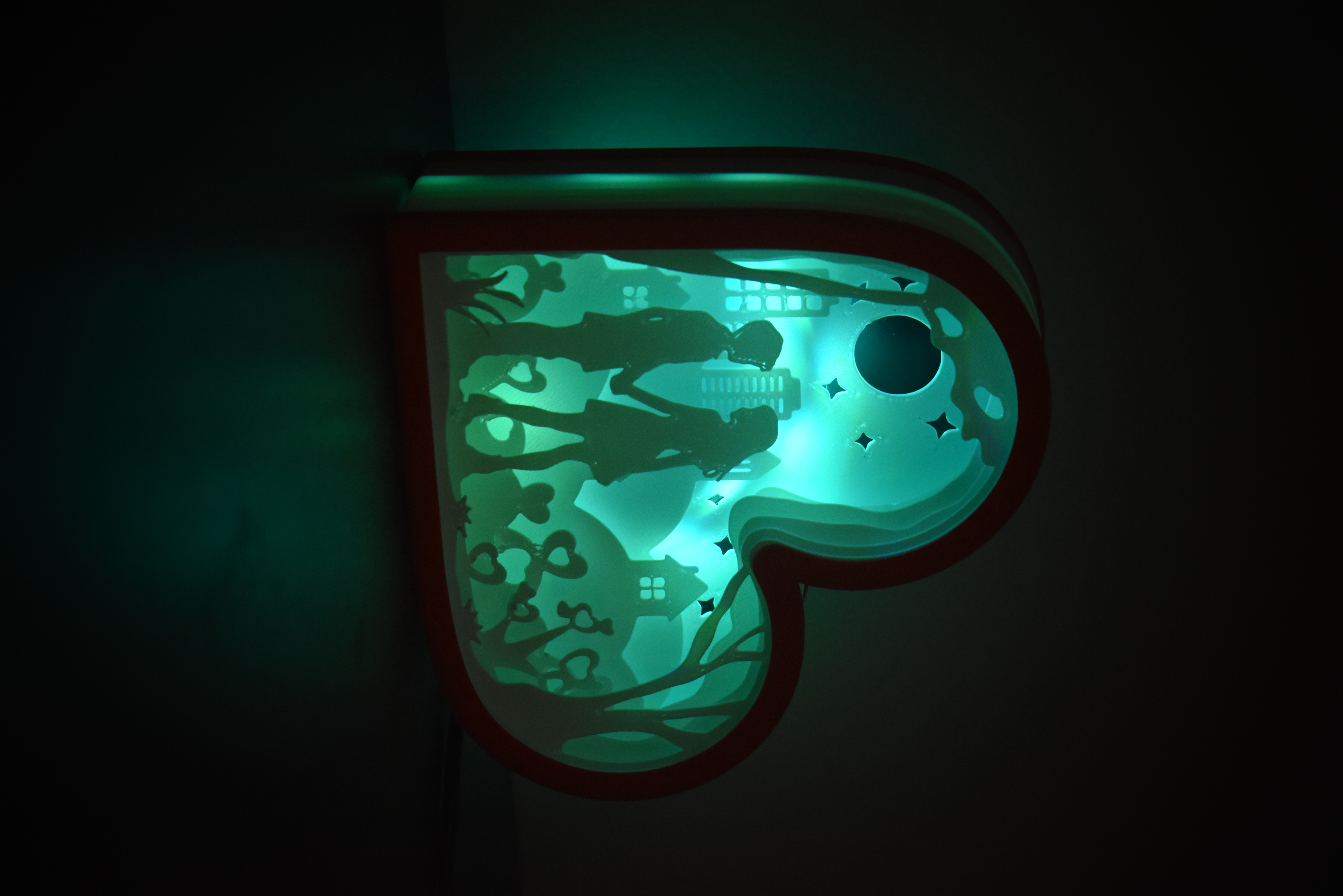 Heart Shadow Box 