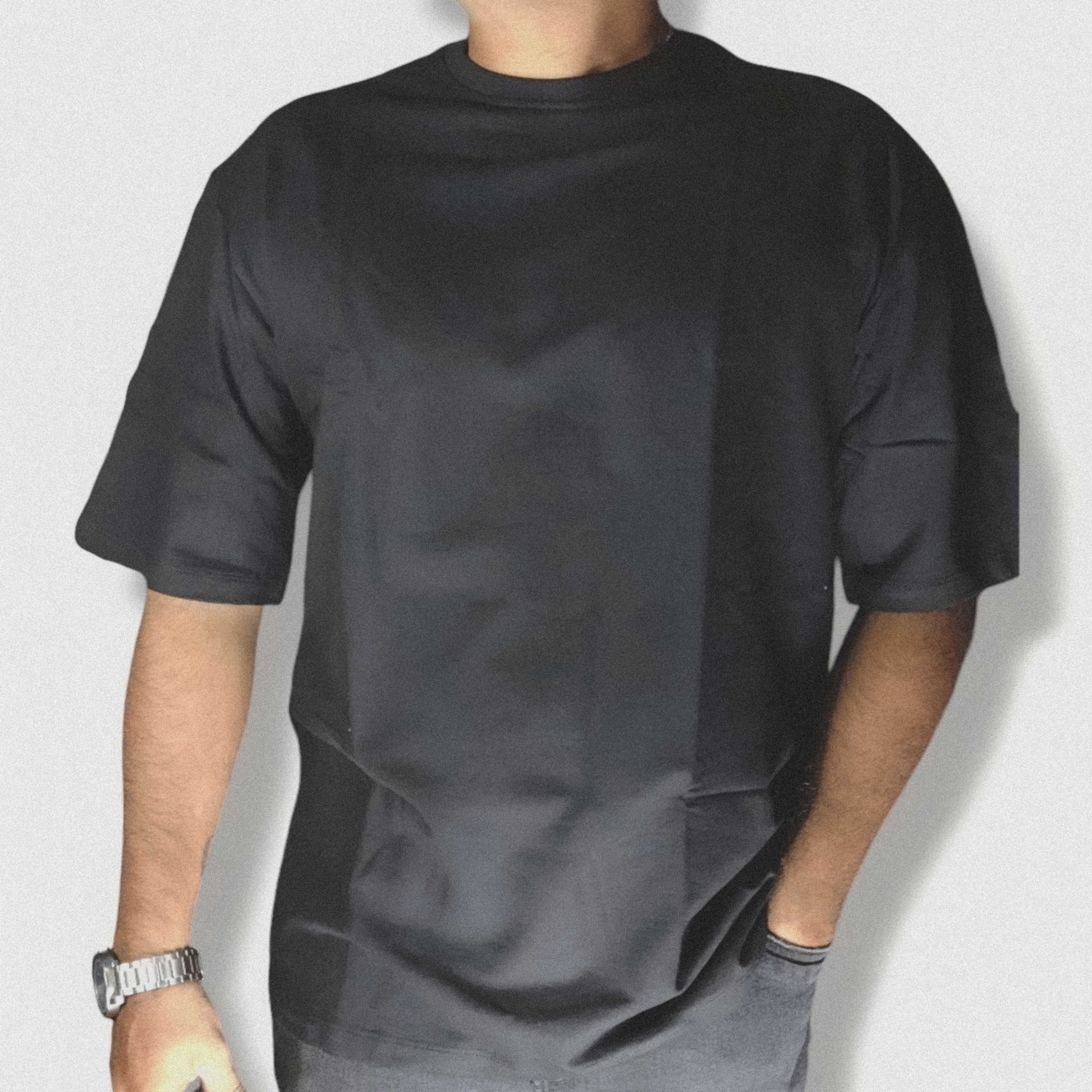 Oversized Round Neck T-shirt