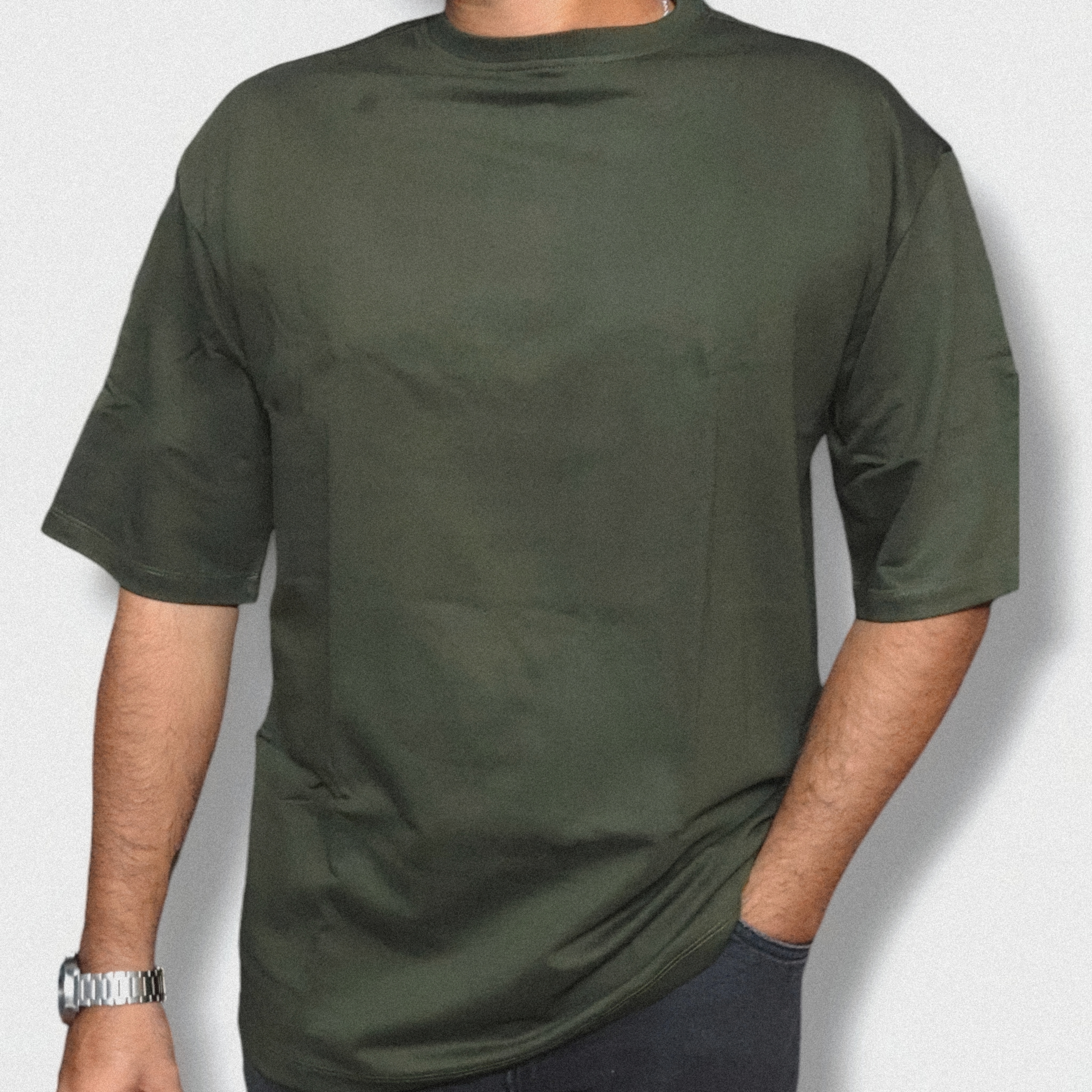 Oversized Round Neck T-shirt