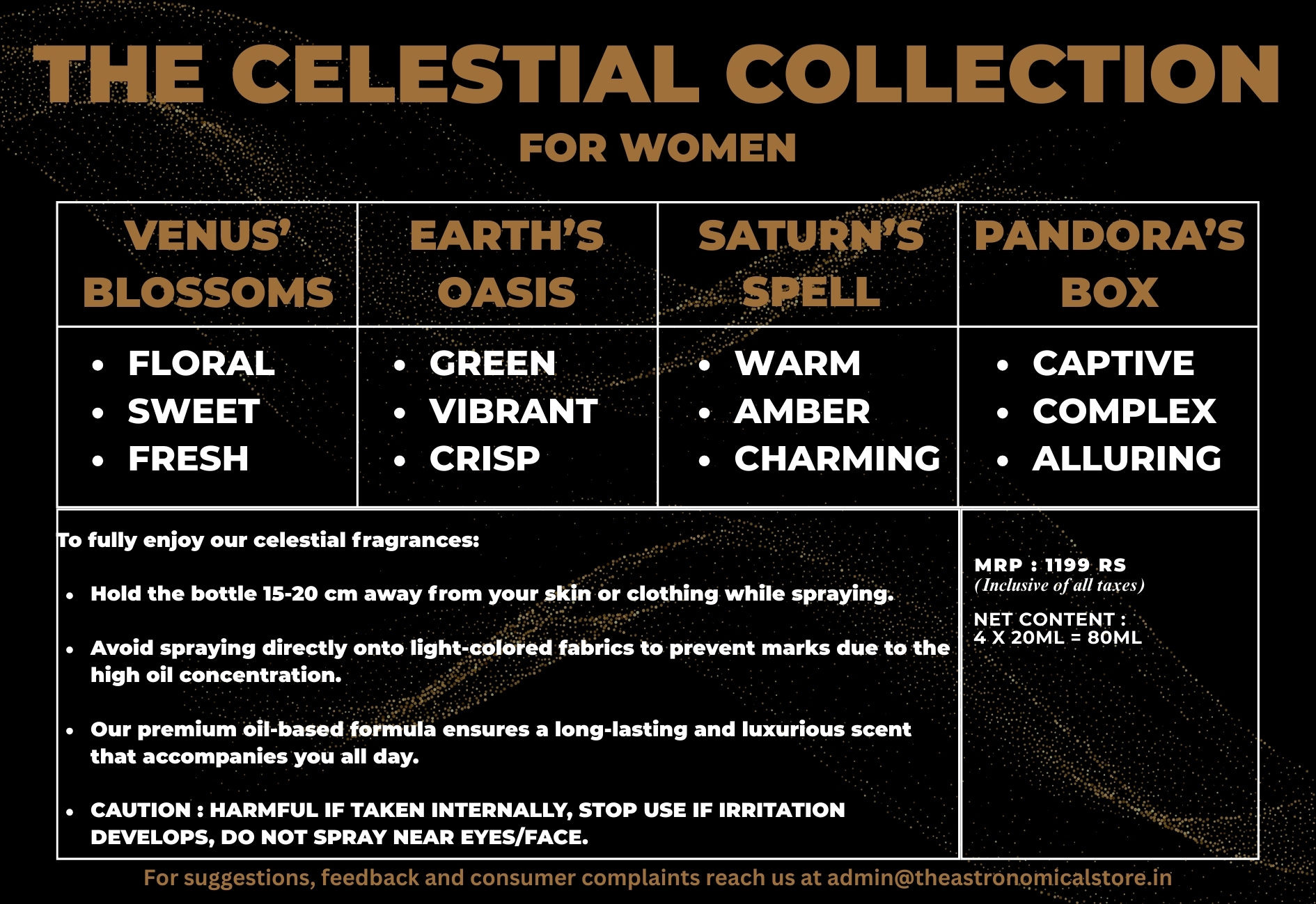The Celestial Collection- Gift Box (For Her)