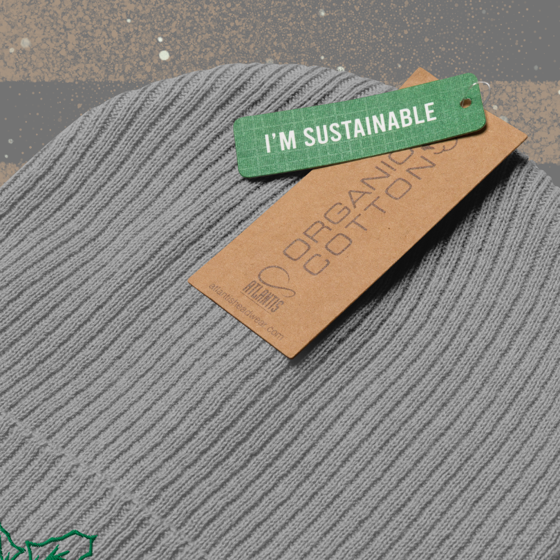 Organic Mistletoe Smooch Beanie