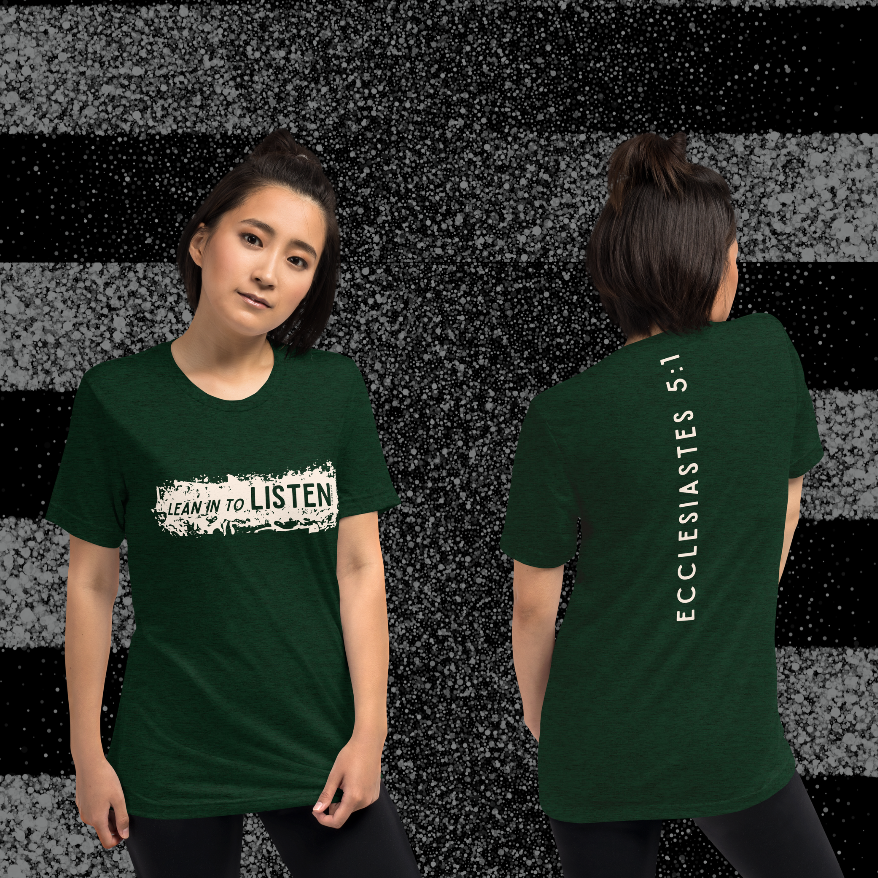 Unisex Lean In Come and Go Tee Dark Blends